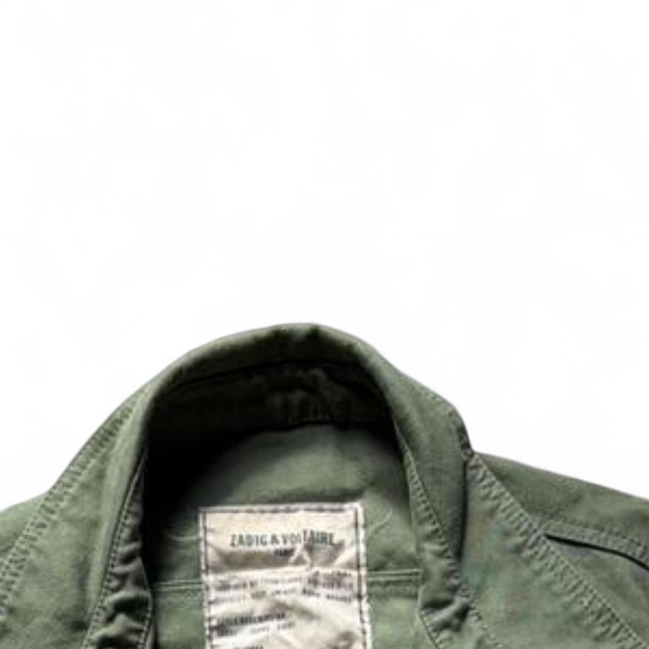 Zadig & Voltaire Zadig & Voltaire Military Utility Jacket Green Army Style Size M / US 6-8 / IT 42-44 - 7 Thumbnail