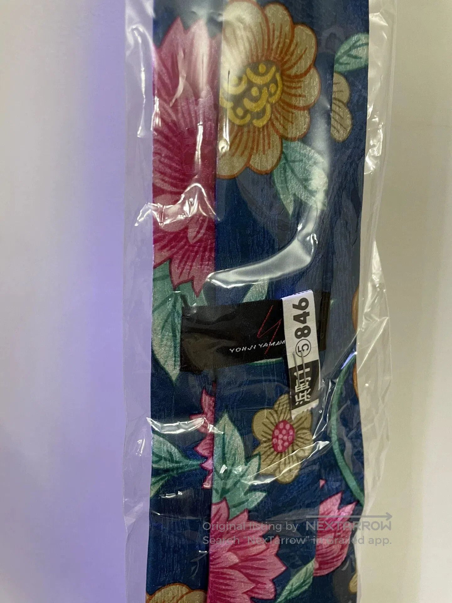 Yohji Yamamoto Yohji Yamamoto Silk Floral Tie. Size ONE SIZE - 6 Thumbnail