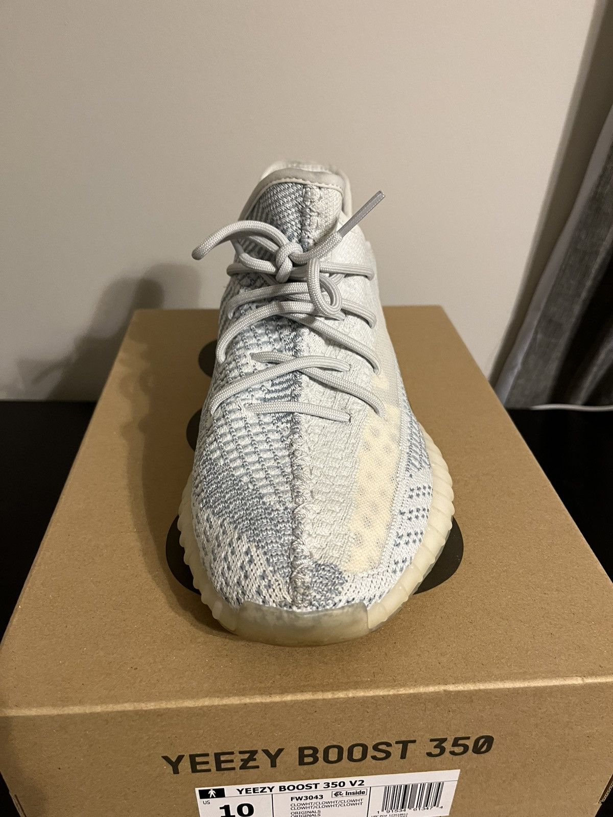 Adidas × Yeezy Yeezy Boost 350 V2 ‘Cloud White’ Size US 10 / EU 43 - 8 Thumbnail
