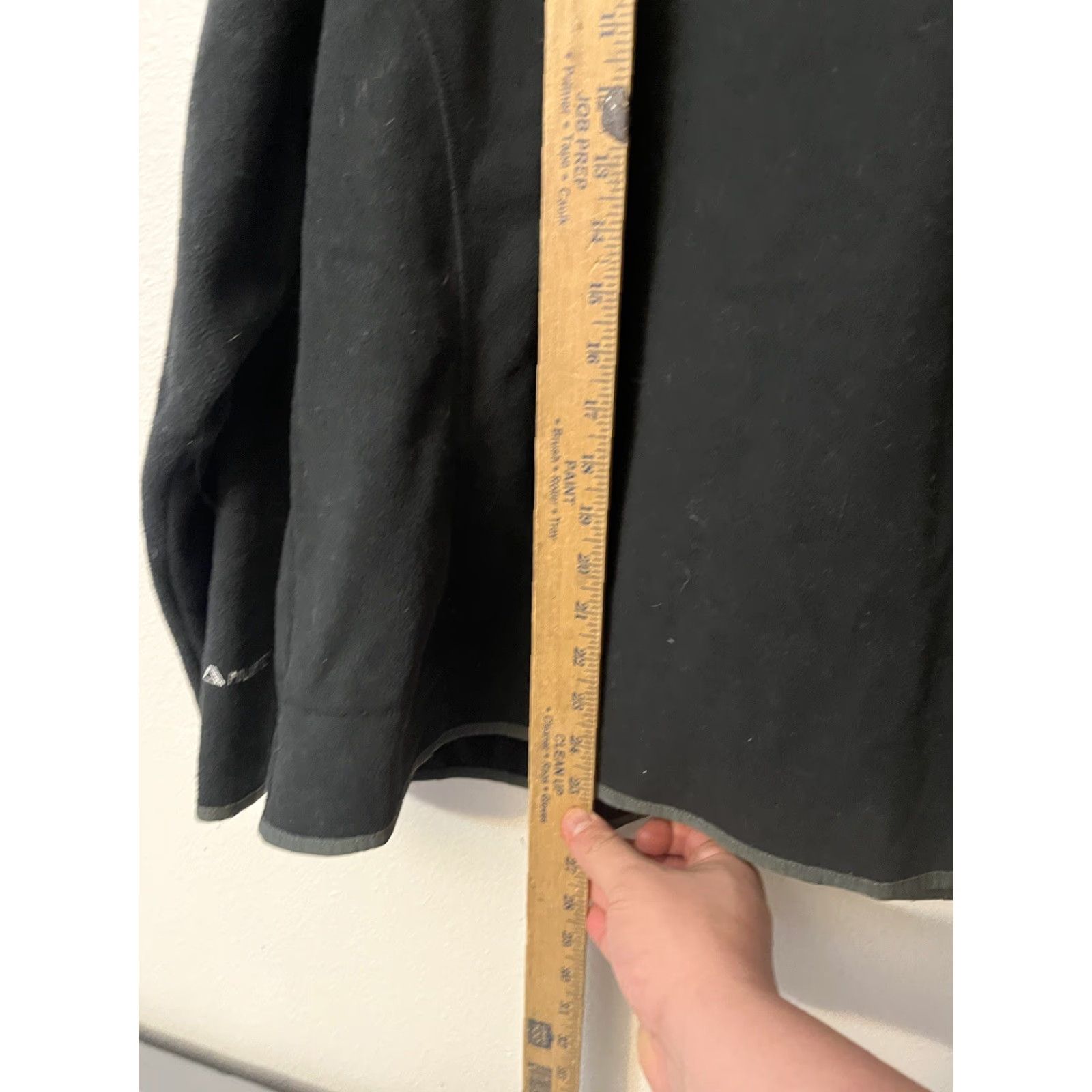 Vintage LL Bean Jacket Women L Black Fleece Full Zip Polartec 0 AFX1 Size L / US 10 / IT 46 - 4 Thumbnail