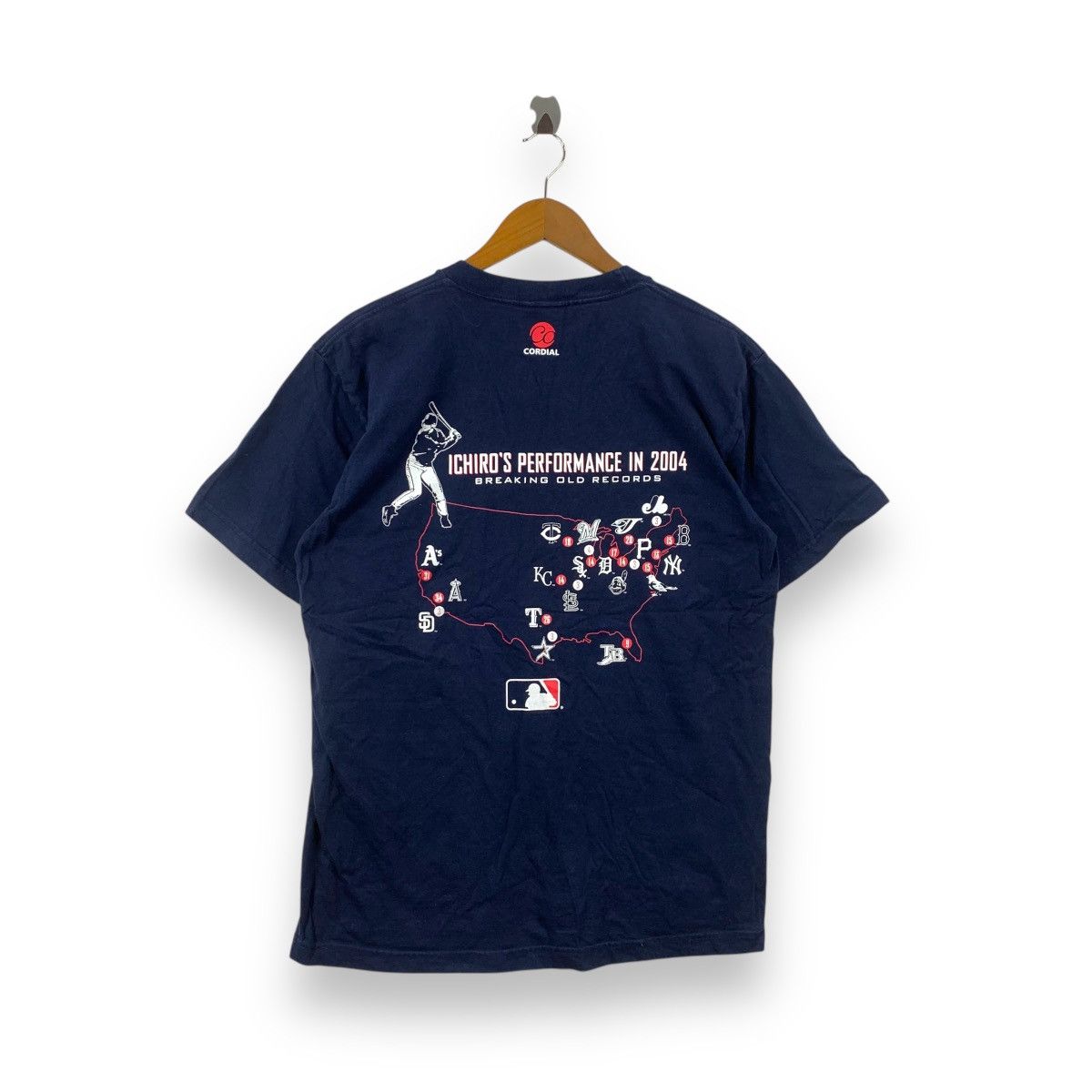 Vintage 2005 MLB MARINERS SEATTLE Ichiro Suzuki Tee Shirt