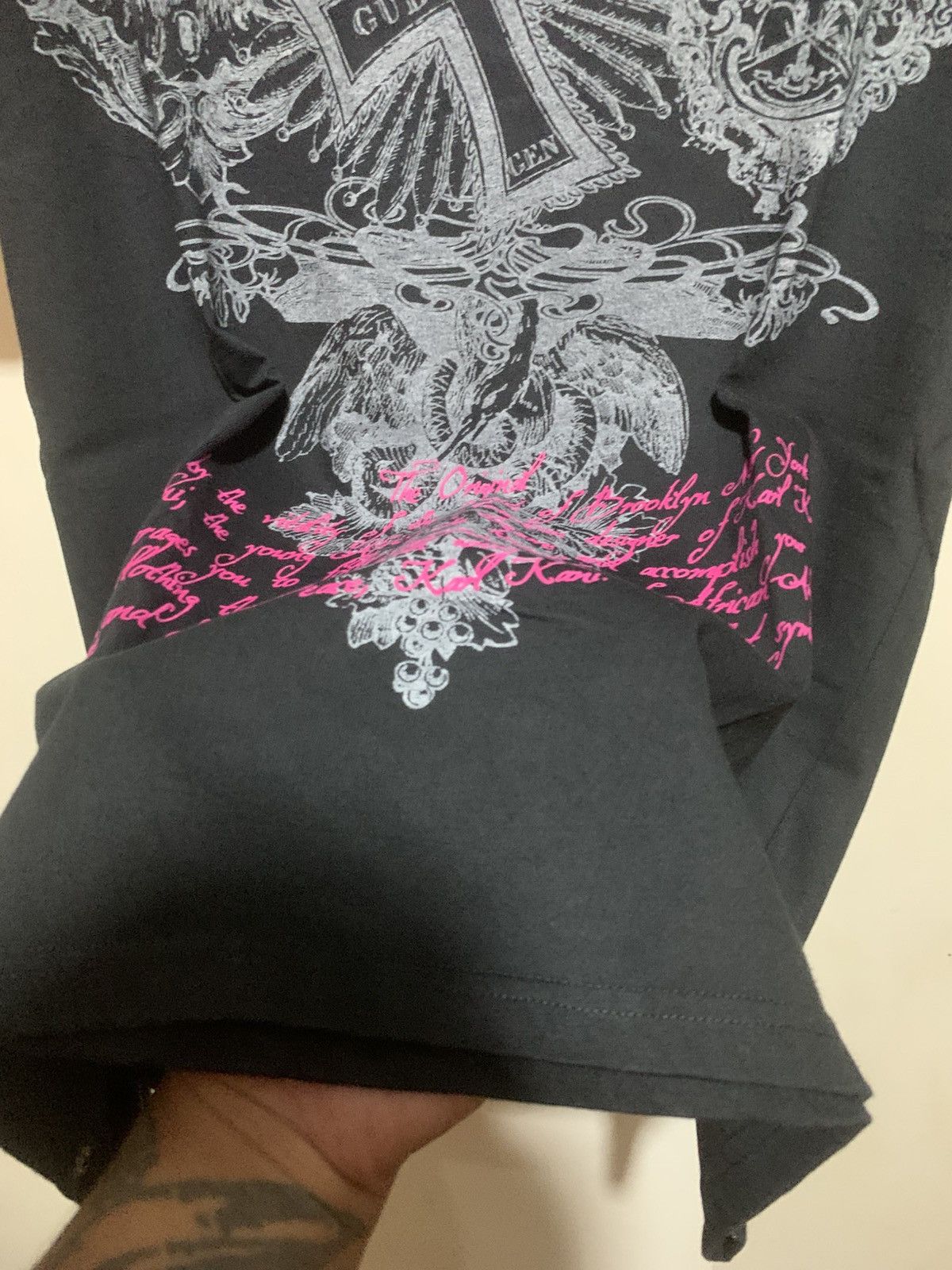 14th Addiction Karl Kani Poem streetwear tee old rap y2k Size US M / EU 48-50 / 2 - 4 Thumbnail