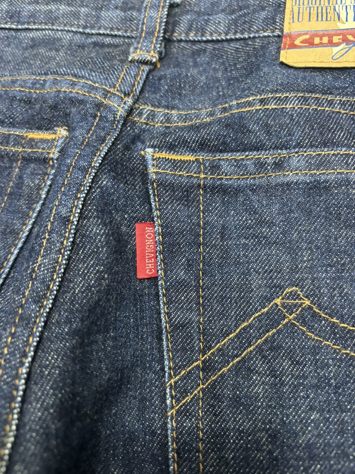 Chevignon VINTAGE CHEVIGNON FLARED BLUE DISTRESSED DENIM BOOTCUT JEANS Size 28" / US 6 / IT 42 - 12 Thumbnail