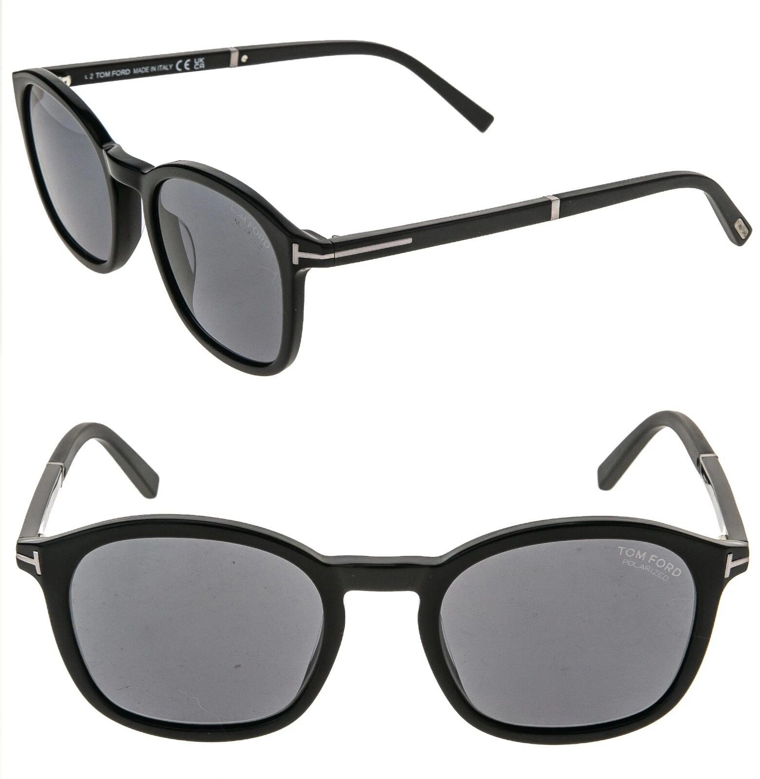 Tom Ford TOM FORD JAYSON TF1020N 01D Black POLARIZED Sunglasses 1020 Size ONE SIZE - 1 Thumbnail