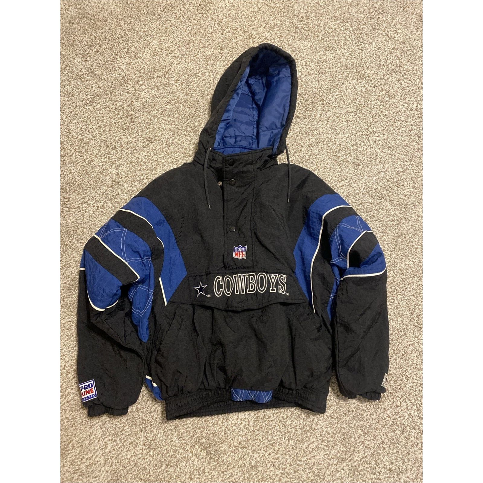 Starter Dallas Cowboys Starter Jacket Medium (GREAT CONDITION) Size US M / EU 48-50 / 2 - 1 Thumbnail