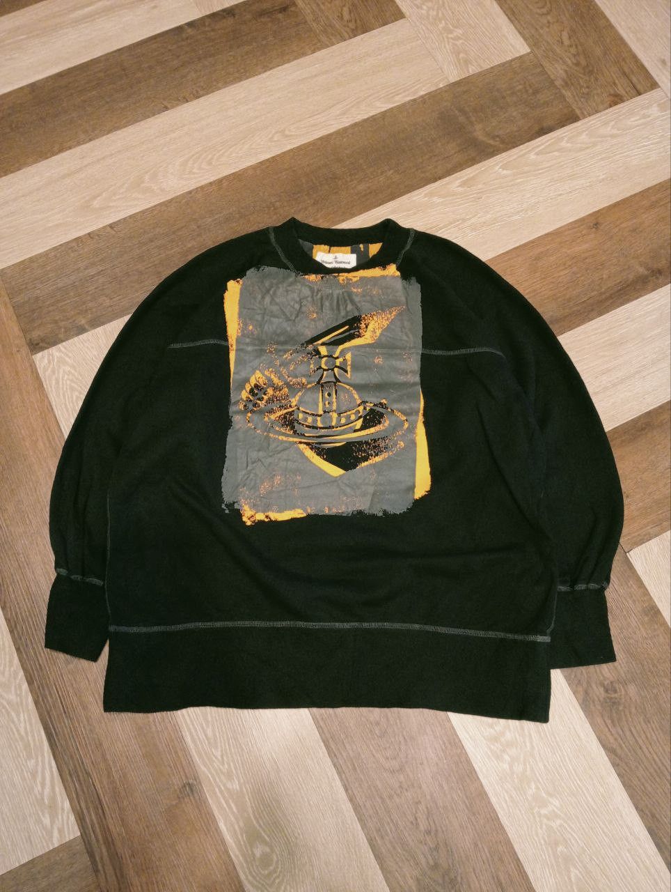 Vivienne Westwood VIVIENNE WESTWOOD ANGLOMANIA BIGLOGO SWEATSHIRT Size US M / EU 48-50 / 2 - 6 Thumbnail