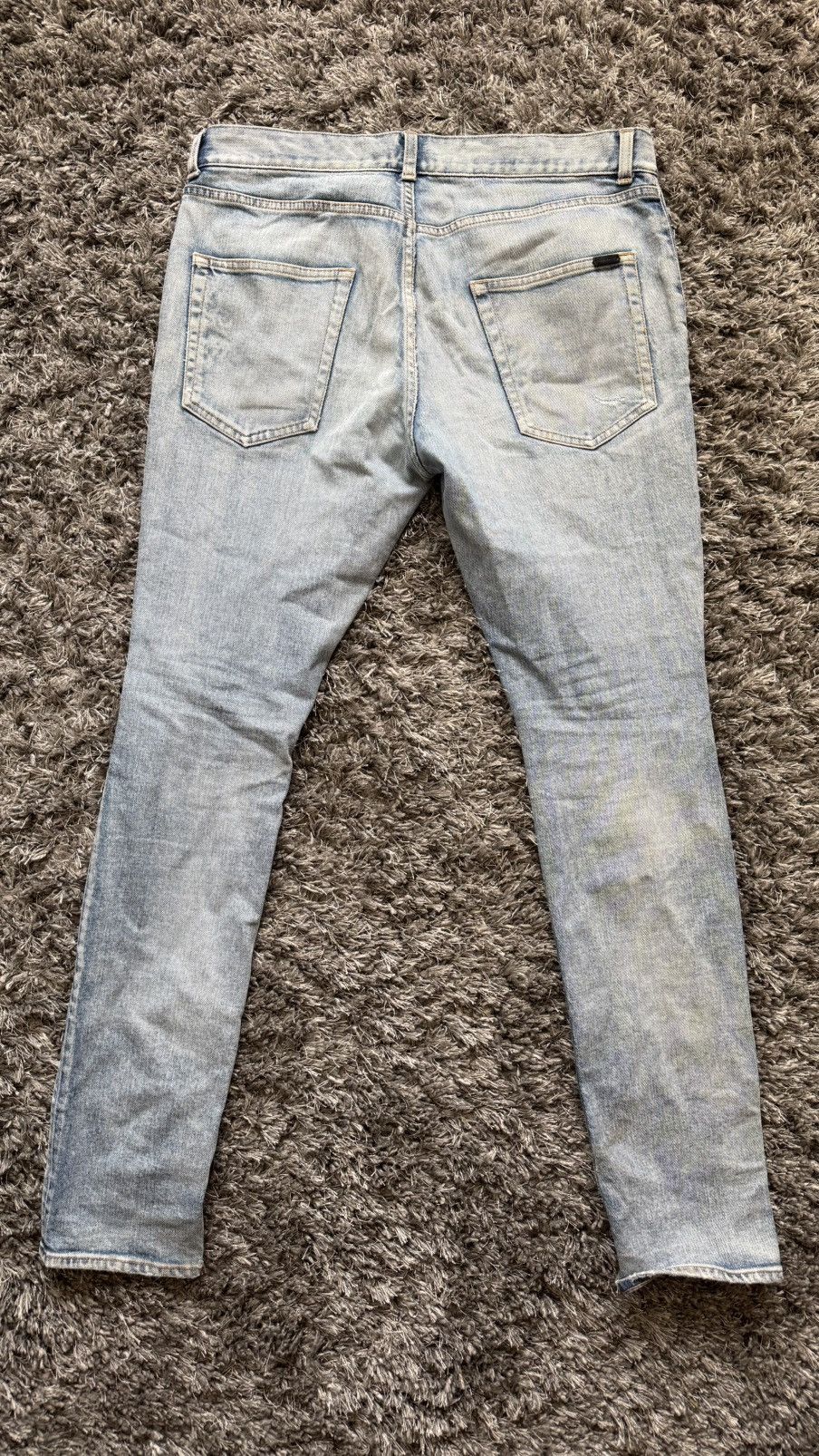 Saint Laurent Paris Saint Laurent Blue denim Size US 33 - 4 Thumbnail