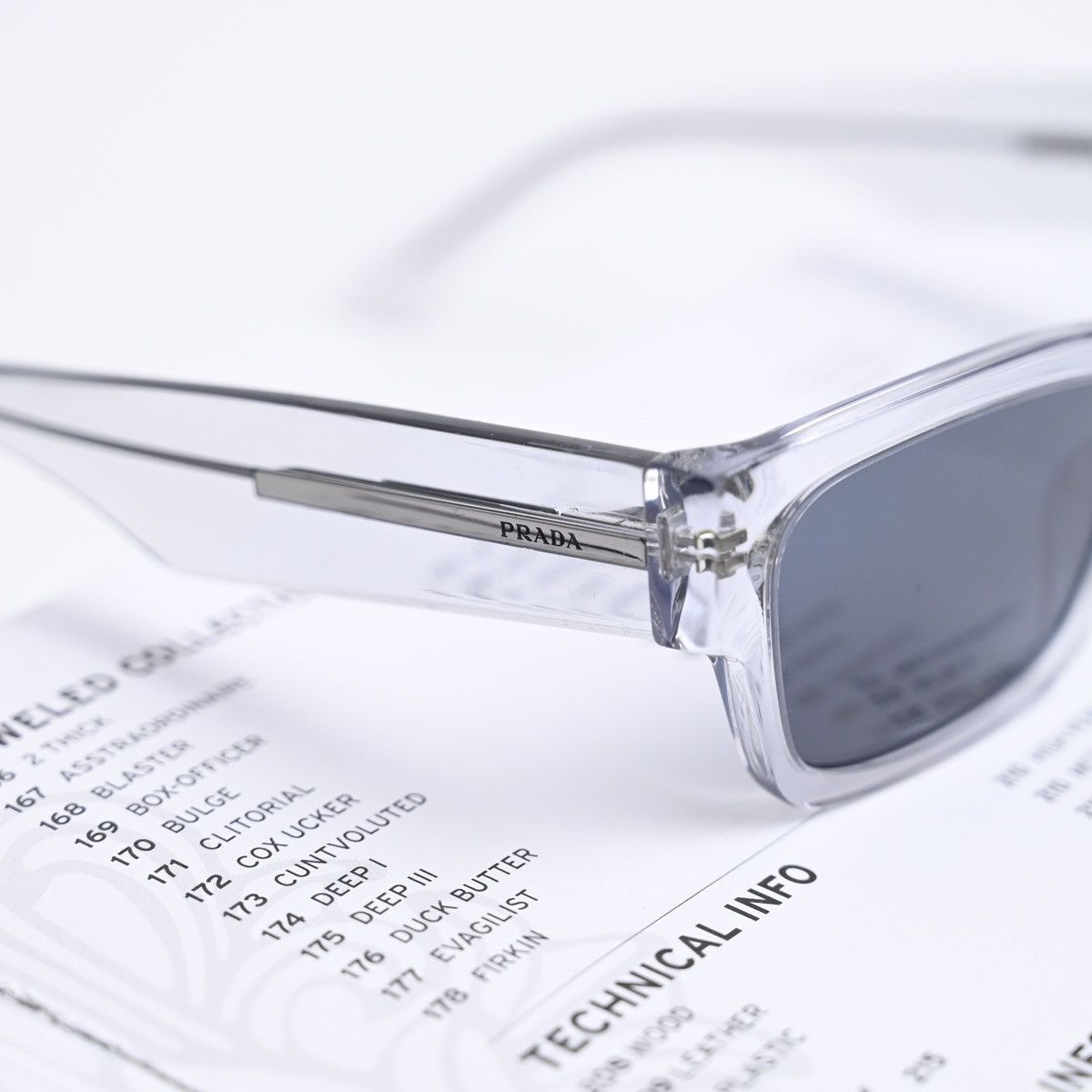 Prada PRADA 0PR A03S SUNGLASSES Size ONE SIZE - 4 Thumbnail