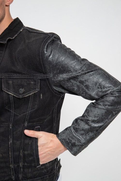 Denim & Supply Ralph Lauren 🔥Vtg Denim & Supply Ralph Lauren Waxed Sleeve Trucker Jacket Size US S / EU 44-46 / 1 - 25 Thumbnail