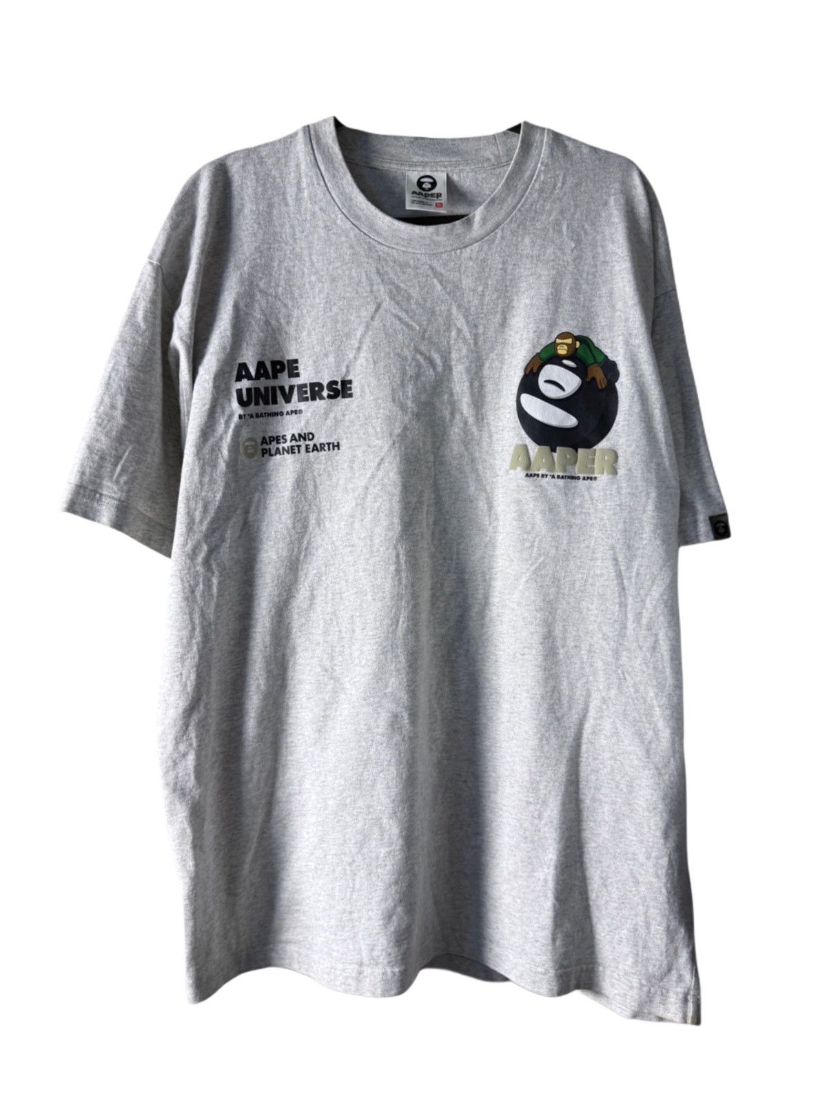 Aape AAPE Universe T-Shirt Size US XL / EU 56 / 4 - 1 Thumbnail