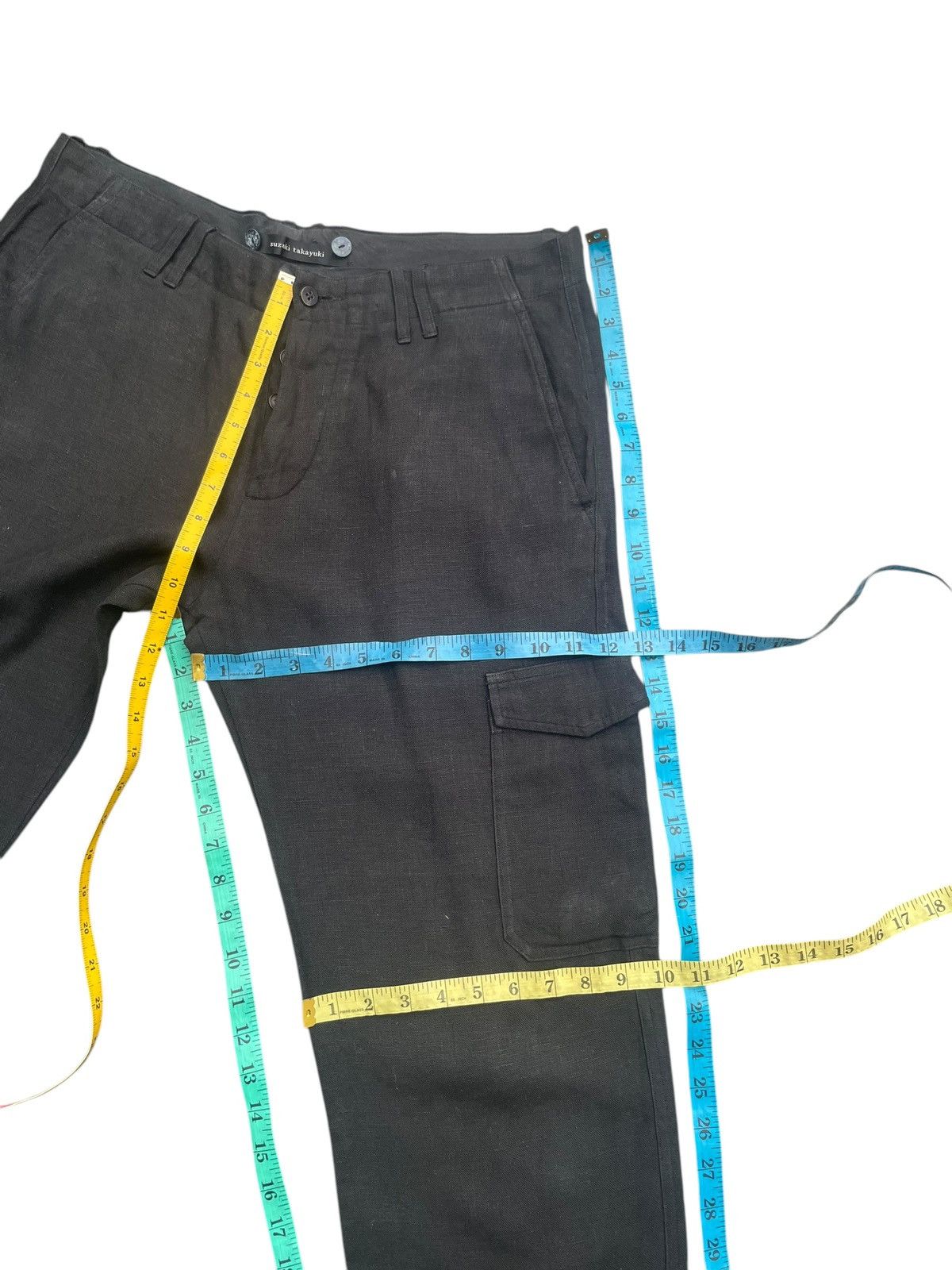 Japanese Brand Vintage Suzuki Takayuki Cargo Trouser Size US 36 / EU 52 - 13 Thumbnail