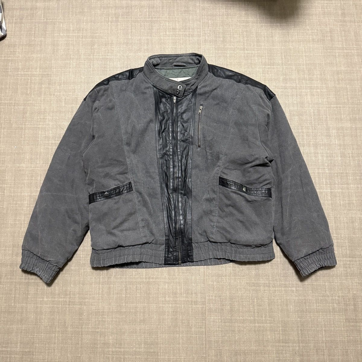Vintage Discovery Made in Korea Bomber Jacket Coat Size US XL / EU 56 / 4 - 1 Thumbnail