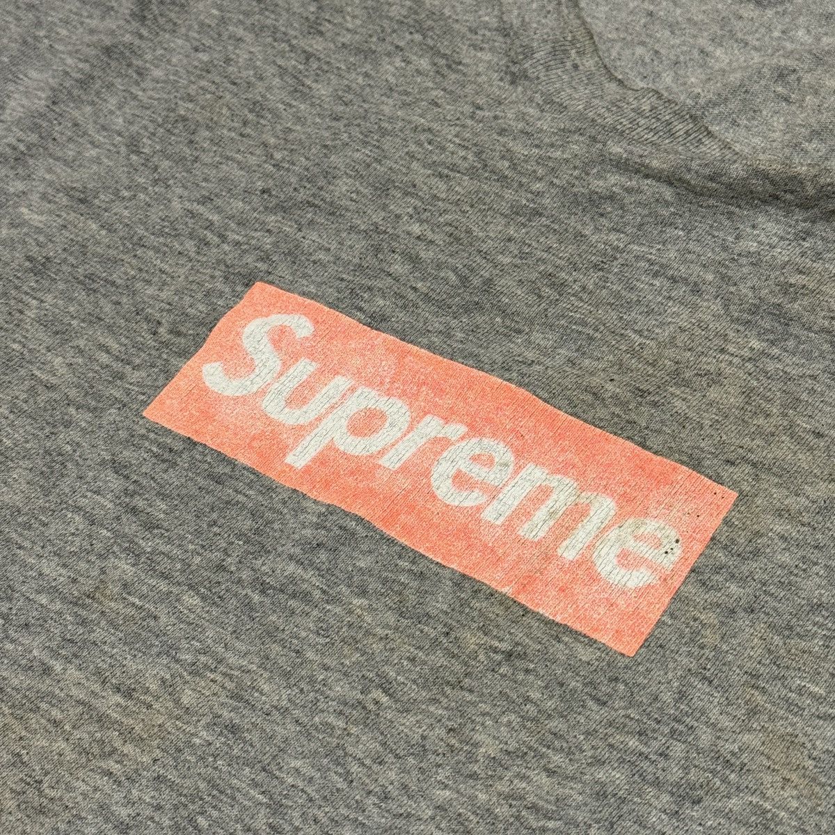 Supreme Authentic Rare 2003 Supreme Safety Orange Box Logo T Shirt Size US L / EU 52-54 / 3 - 11 Thumbnail