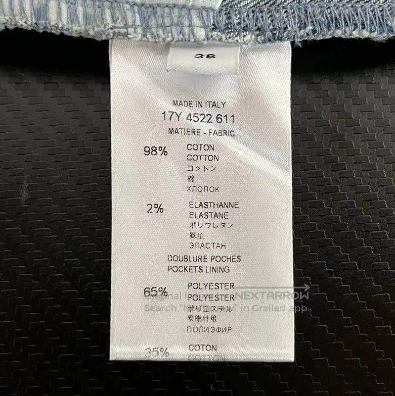 Other Givenchy Women's Blue Cotton Shorts . Size 23" - 5 Thumbnail