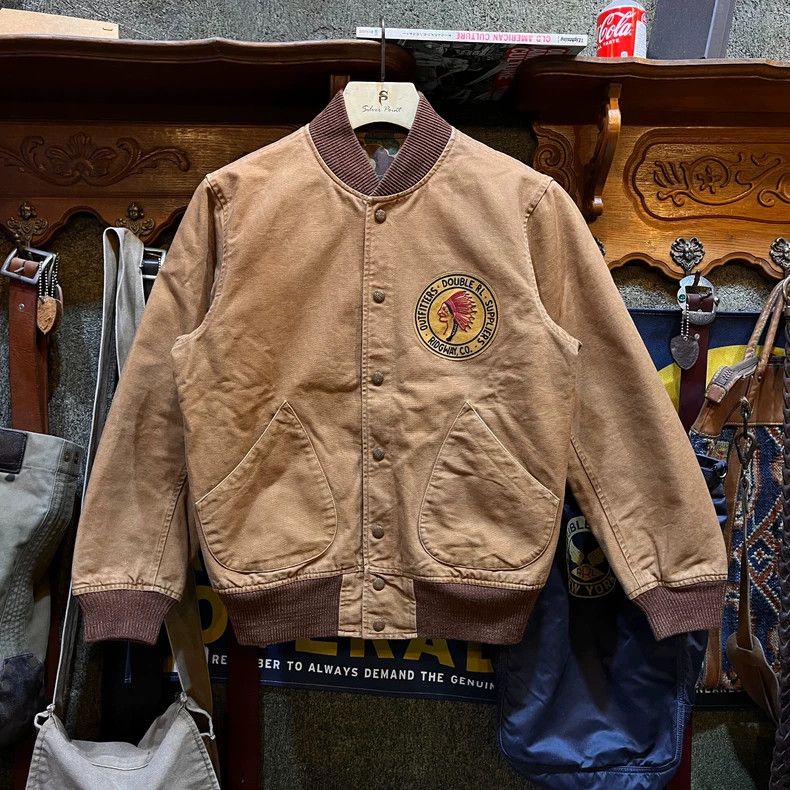 RRL Ralph Lauren RRL Ralph Lauren Double sided baseball jacket jacket Size US M / EU 48-50 / 2 - 1 Thumbnail
