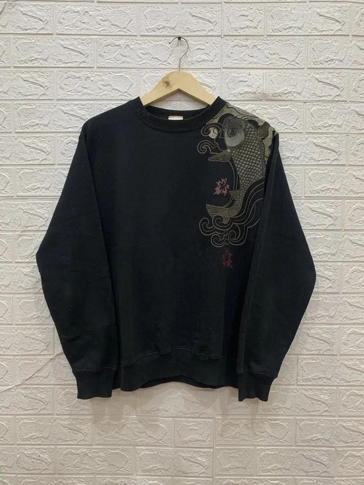 Japanese Brand Vintage Strange Heaven KOl glitter print sukajan sweatshirt Size US L / EU 52-54 / 3 - 2 Thumbnail