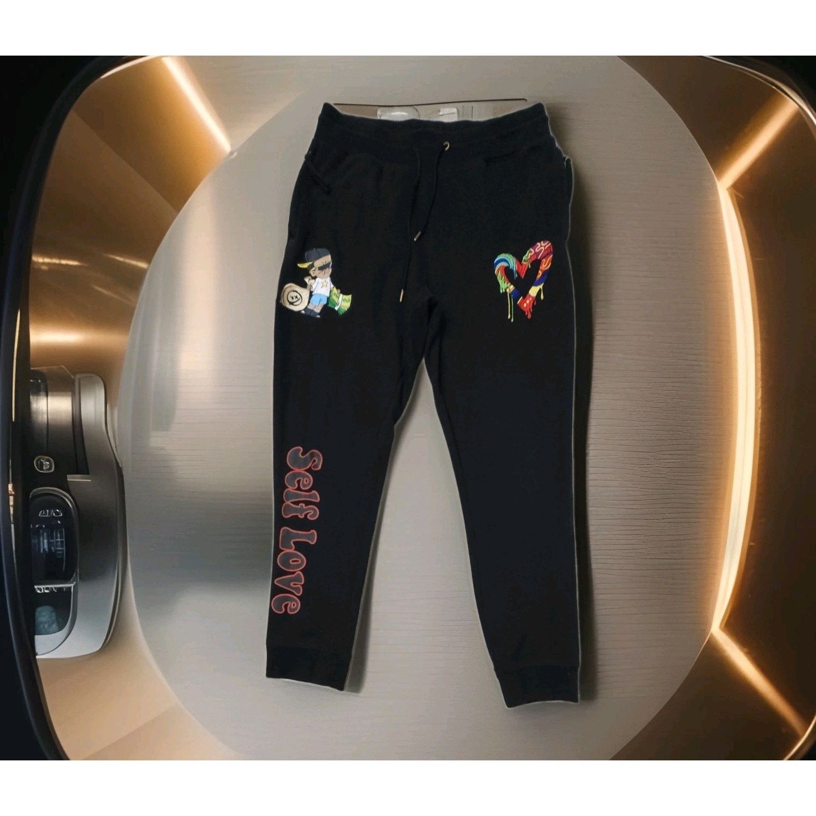 Civilized Civilized Brand Sweatpants Raised By Bears Embroidered L Size US 32 / EU 48 - 1 Thumbnail