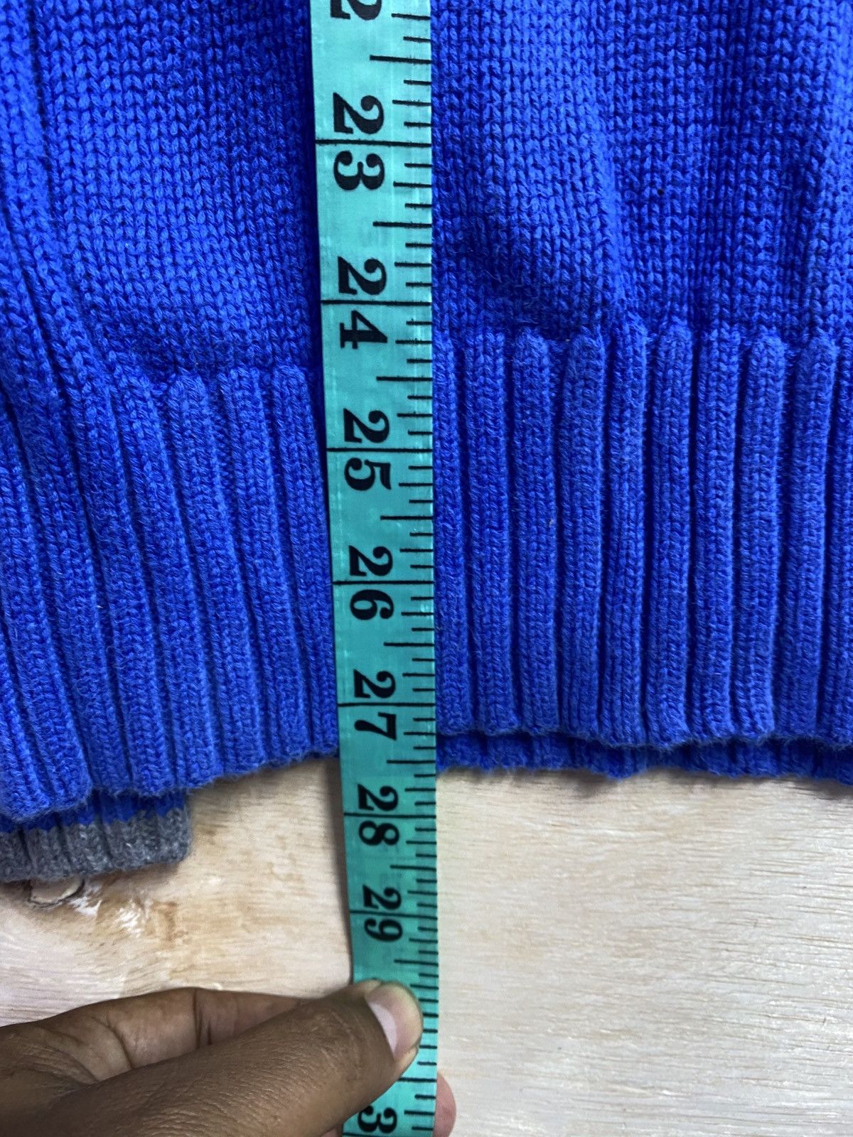 Tommy Hilfiger blue Tommy Hilfiger knit sweatshirt. Size US L / EU 52-54 / 3 - 9 Thumbnail