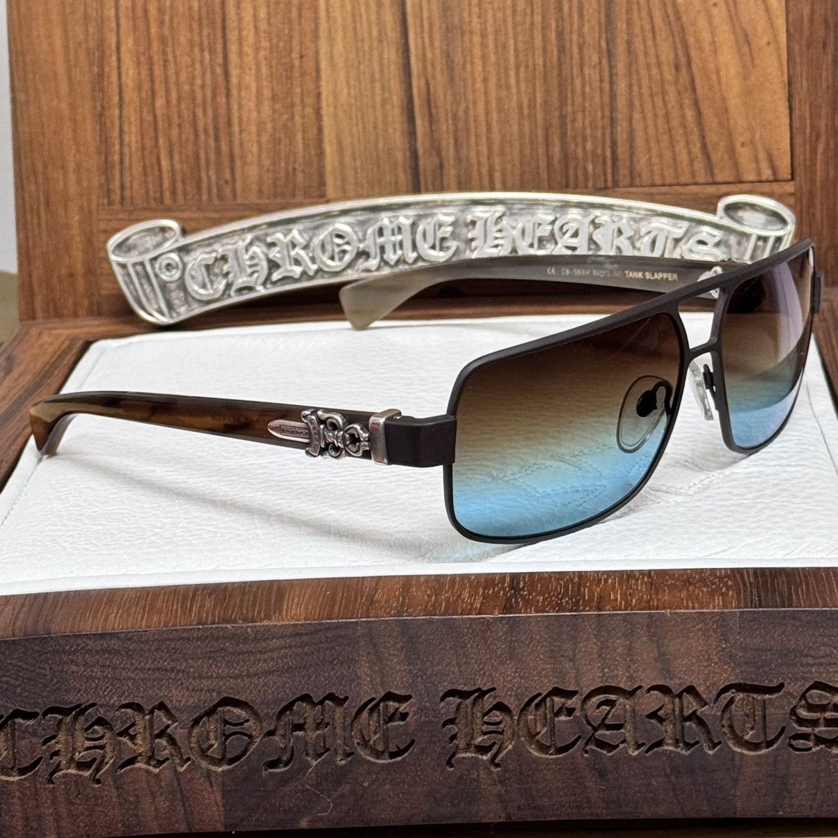 Chrome Hearts Chrome Hearts Tank Slapper 1/1 ‘Murky Waters’ Sunglasses Size ONE SIZE - 4 Thumbnail