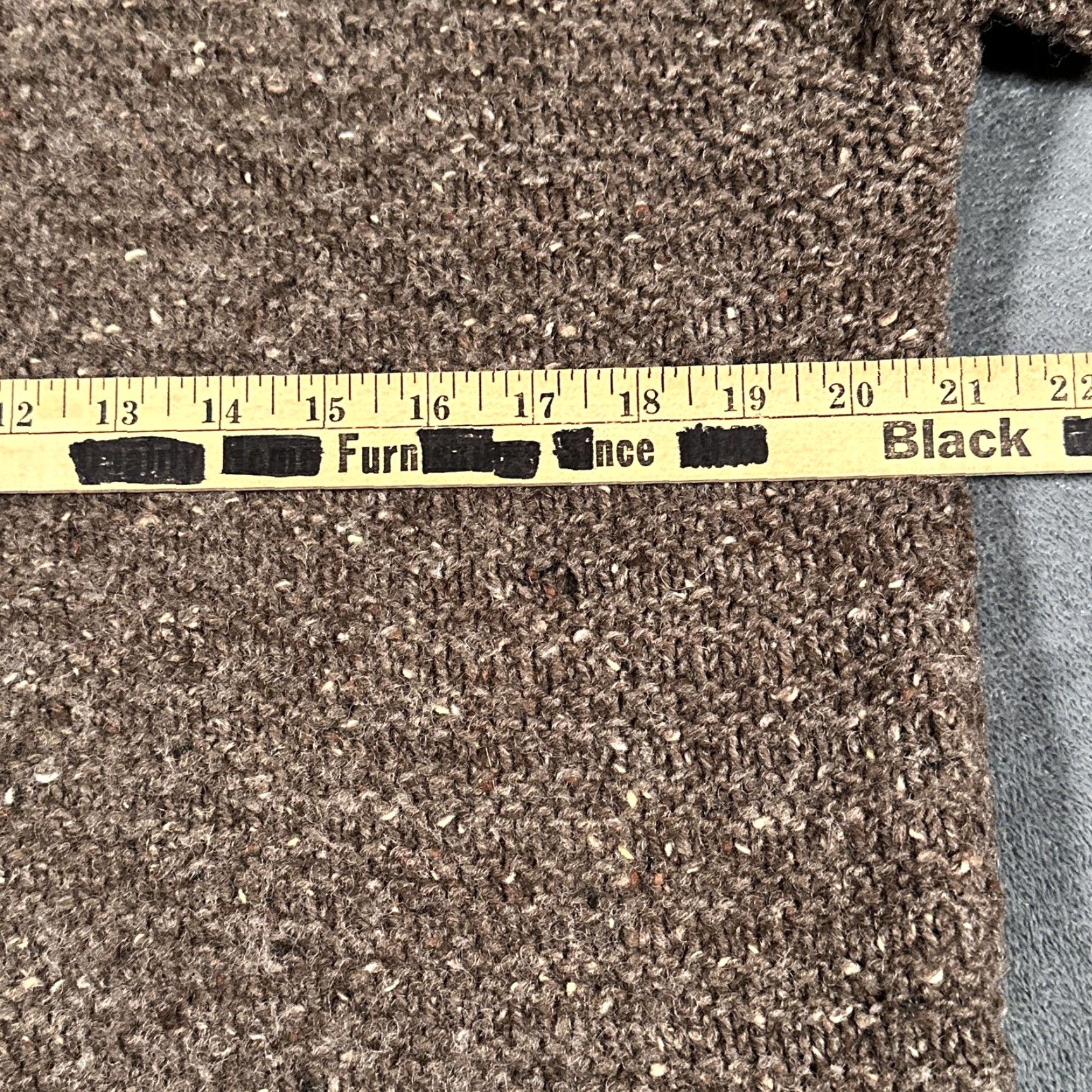 Vintage VINTAGE Fisherman Out of Ireland Sweater Mens Small Brown Wool Mock Neck Donegal Heavyweight Size US S / EU 44-46 / 1 - 5 Thumbnail