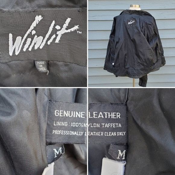 Vintage Vintage 90s y2k Black Suede/Leather Moto Motorcycle Biker Gr Size M / US 6-8 / IT 42-44 - 3 Thumbnail