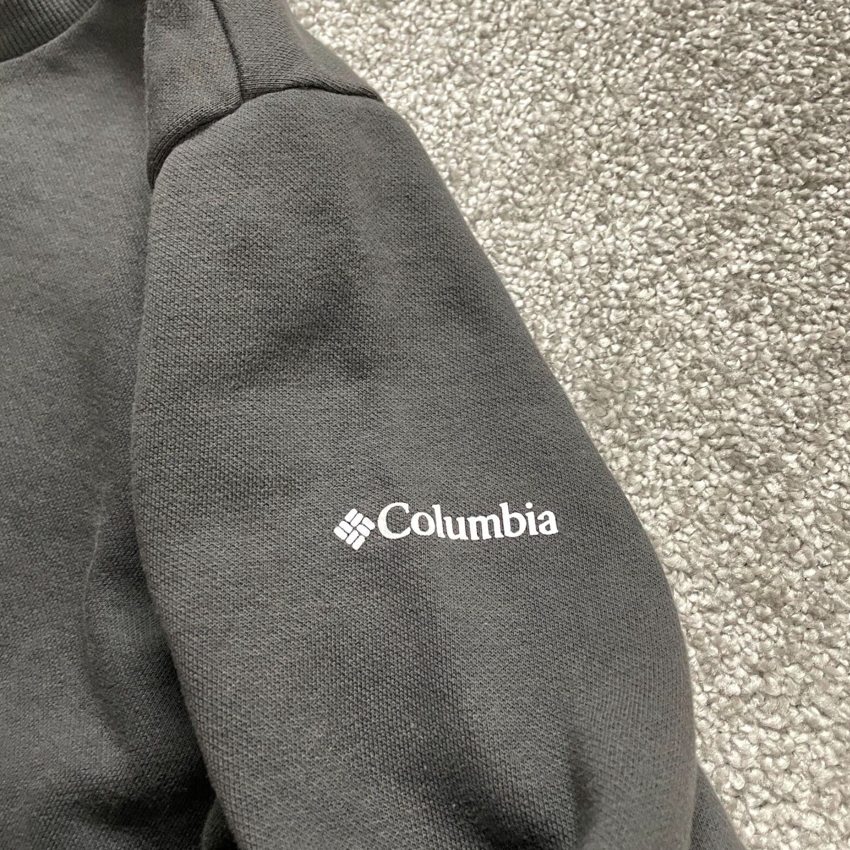 Vintage Columbia Sweatshirt Womens Large Black Fleece Graphic Crew Neck Pullover Jacket Size L / US 10 / IT 46 - 4 Thumbnail
