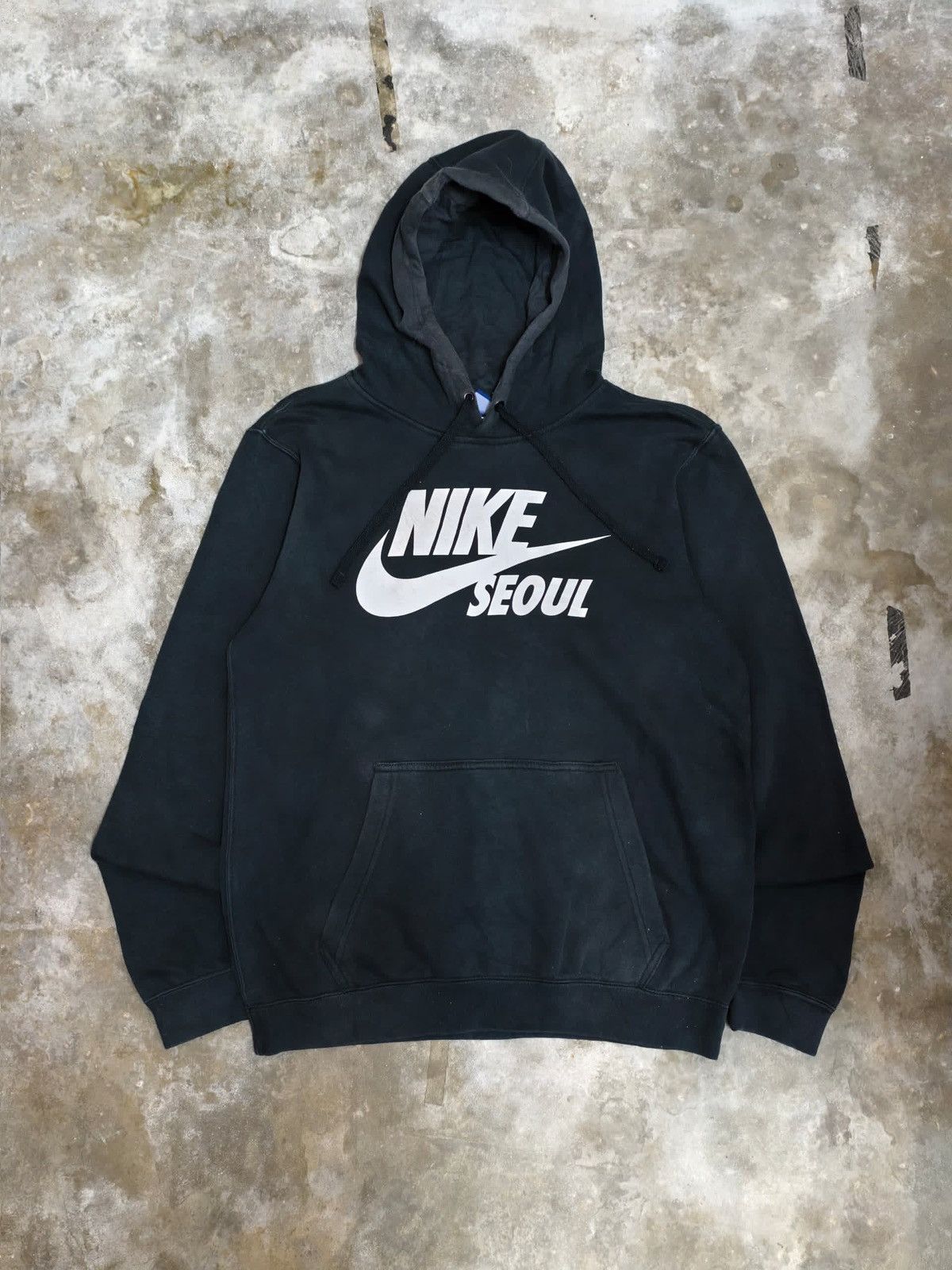 Vintage Nike Seoul Pullover Hoodie Size US M / EU 48-50 / 2 - 1 Thumbnail