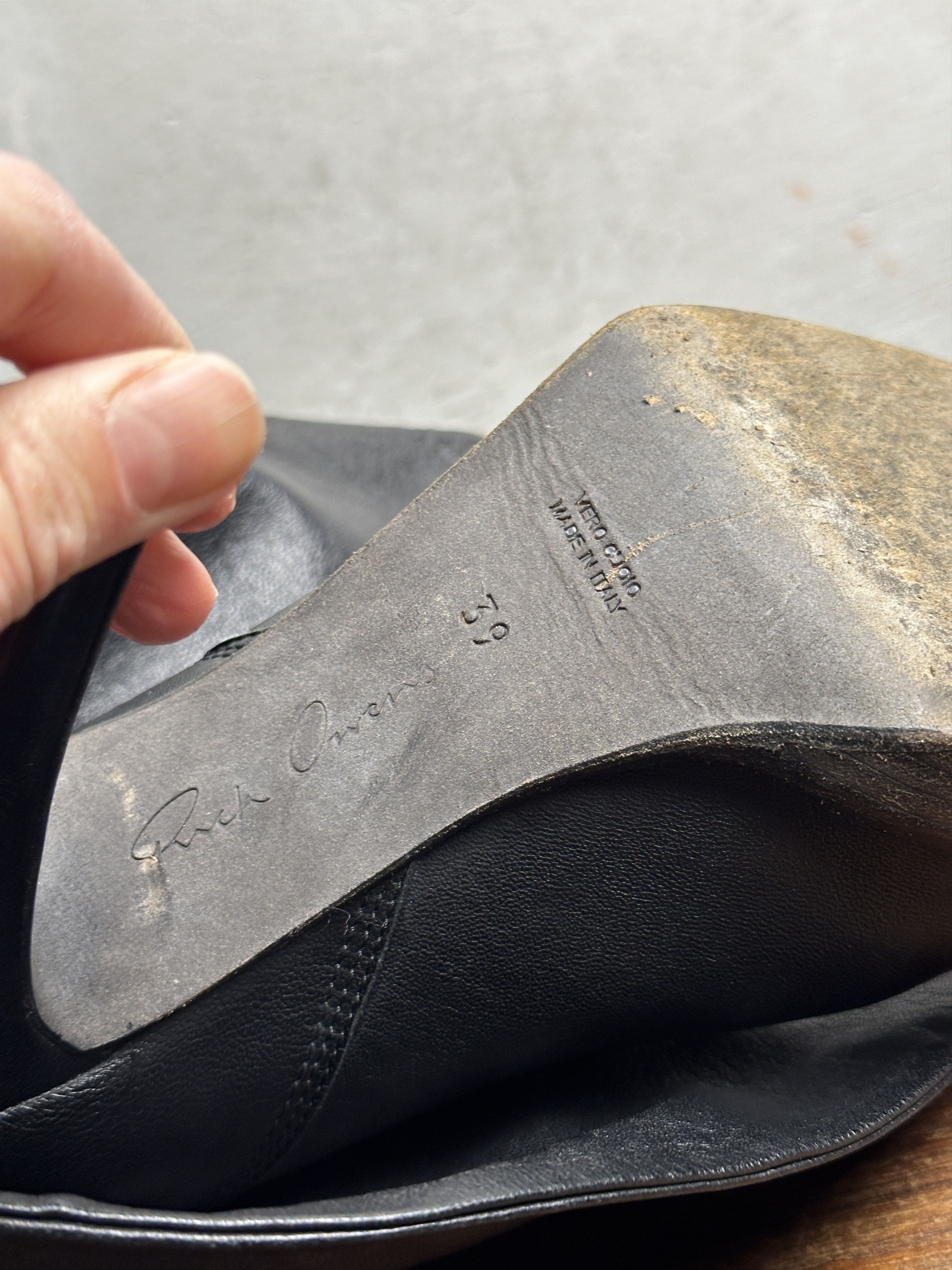 Rick Owens Archive Rick Owens Strutter SS09 Stiletto Boots Size US 9 / IT 39 - 14 Thumbnail