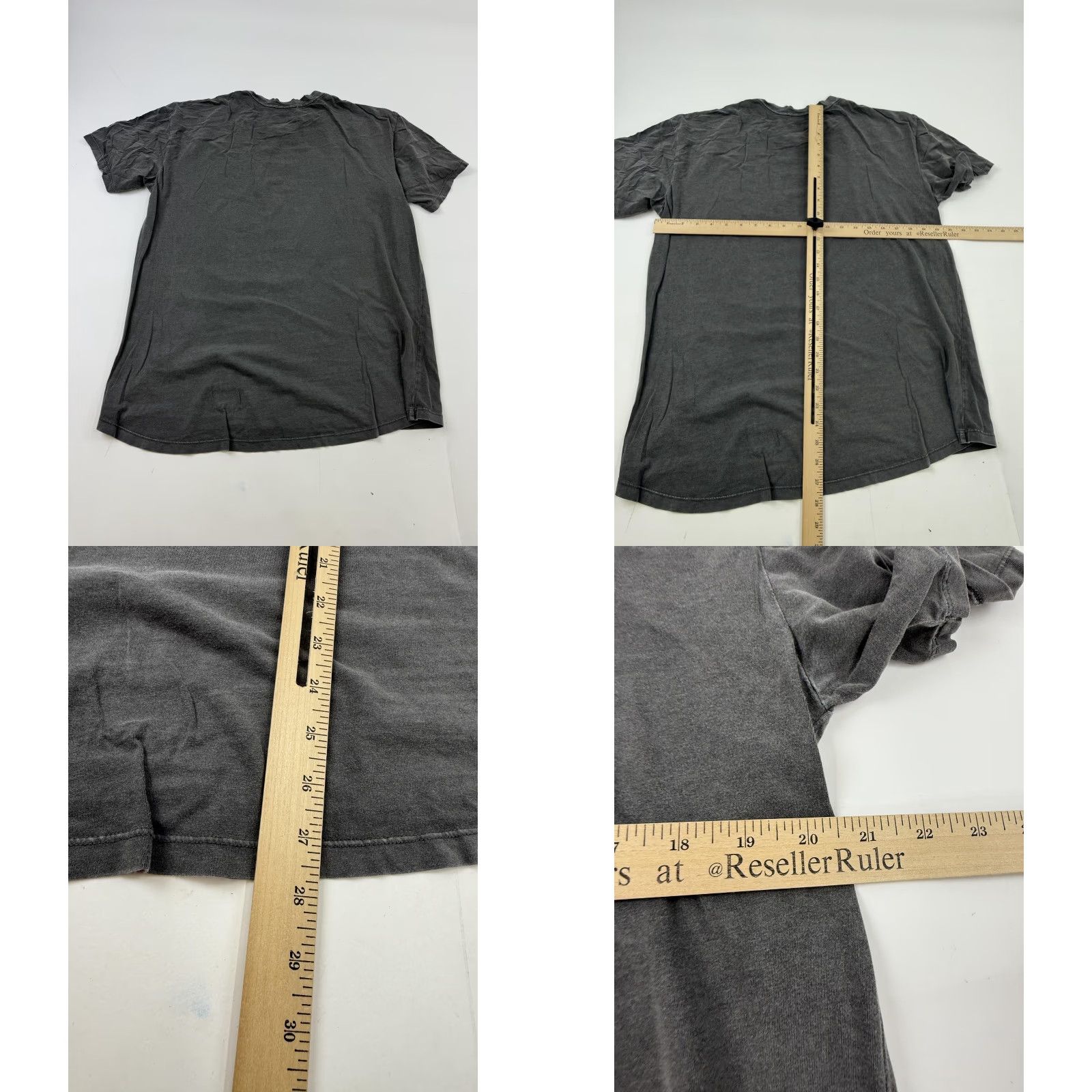 Tres Bien Tres Bien Shirt Mens XL Gray Desert Vibes Sunset Graphic Tee Curved Hem Size US XL / EU 56 / 4 - 8 Thumbnail