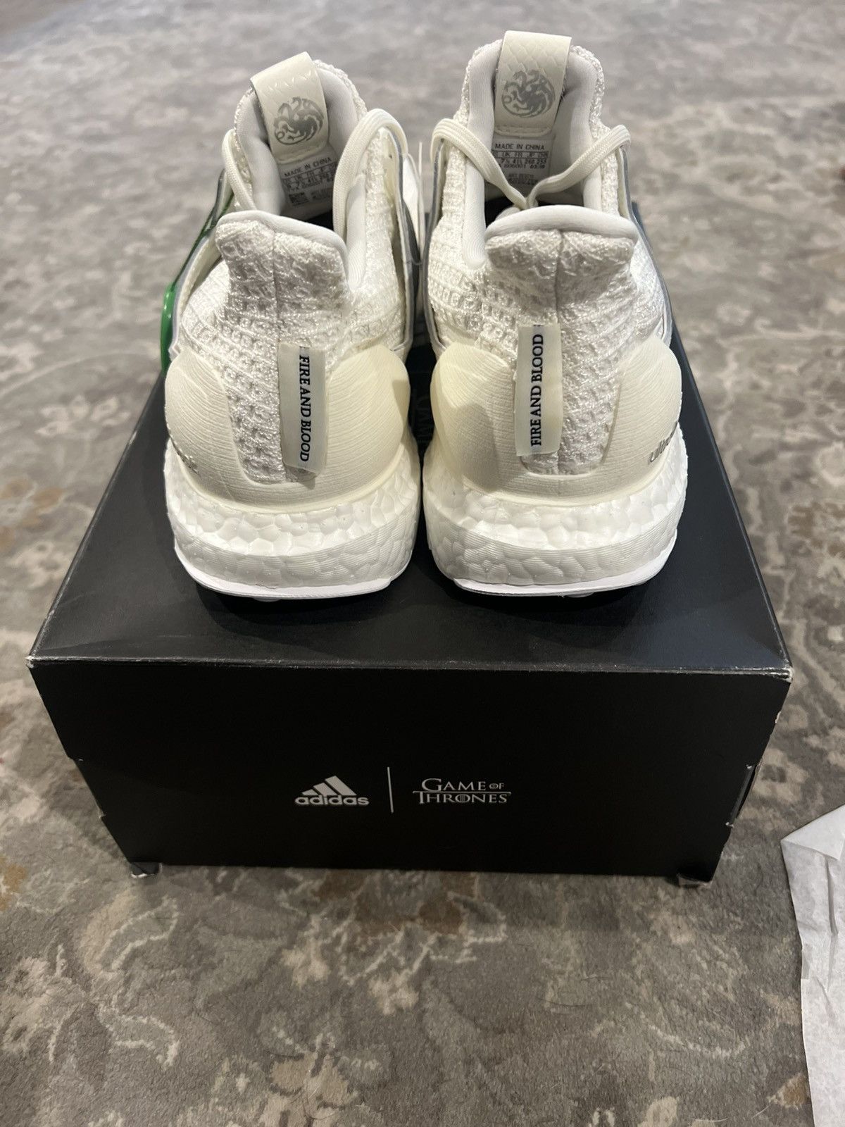 Adidas Game Of Thrones x Wmns UltraBoost 4.0 'House Targaryen 9 Size US 9 / IT 39 - 3 Thumbnail