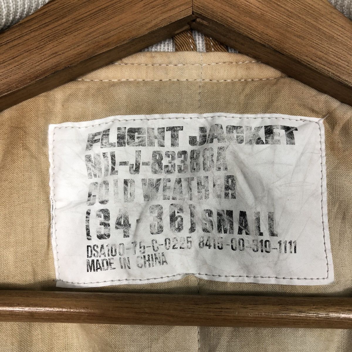 Japanese Brand 📌Vintage Flight Bomber Jacket Parachute Military Us Army Size US S / EU 44-46 / 1 - 22 Thumbnail