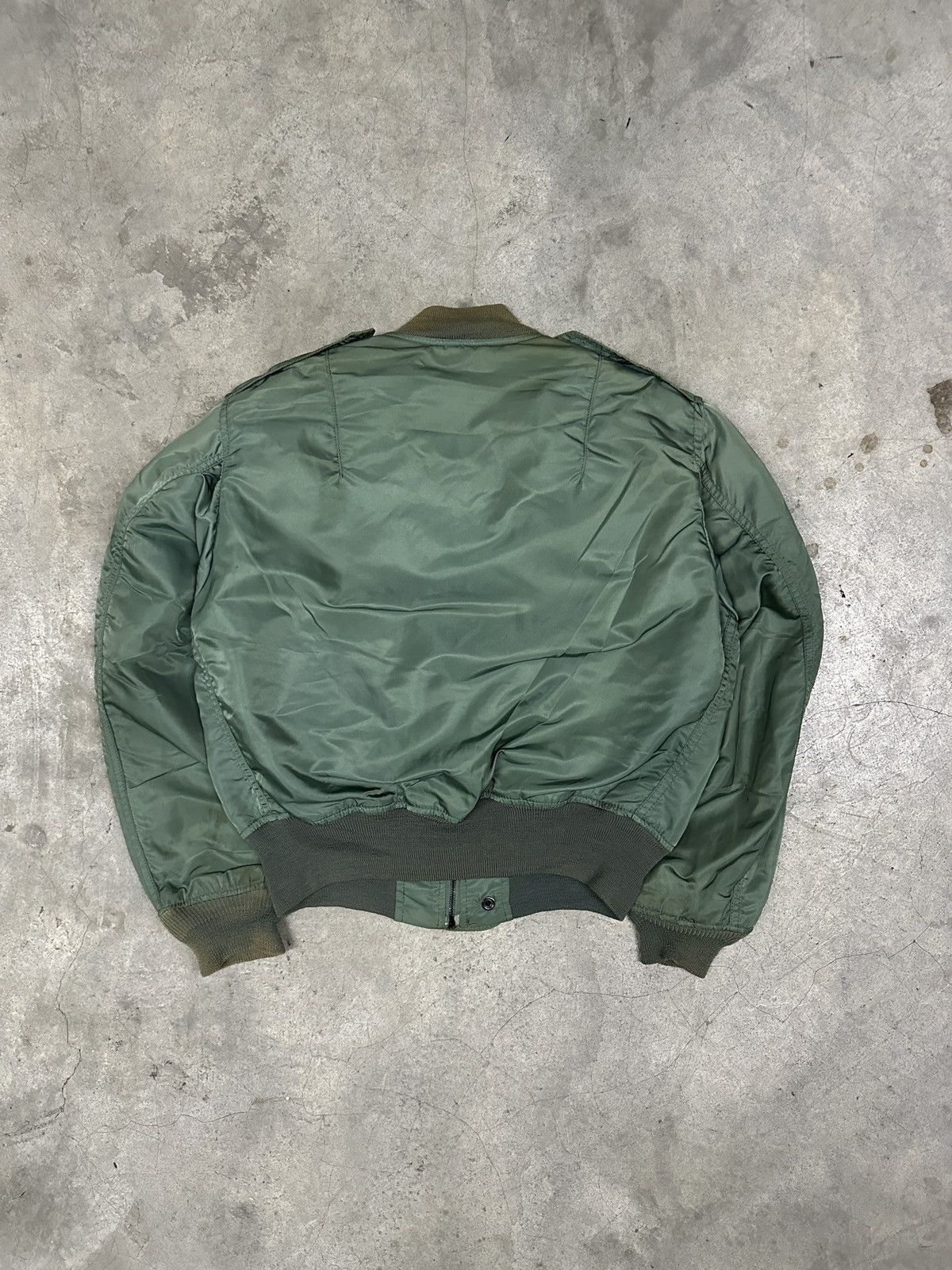 Alpha Industries × Vintage Vintage L-2B Alpha Industries Us Air Force Flight Jacket Size US M / EU 48-50 / 2 - 3 Thumbnail
