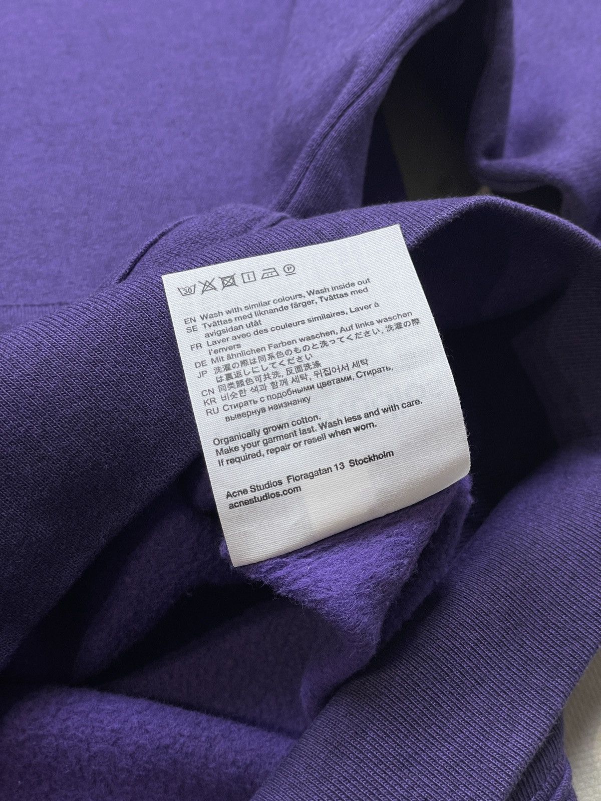 Acne Studios × Vintage 🔥RARE ACNE STUDIOS PATCHED LOGO BAGGY BASIC HOODIE🔥 Size US XS / EU 42 / 0 - 7 Thumbnail