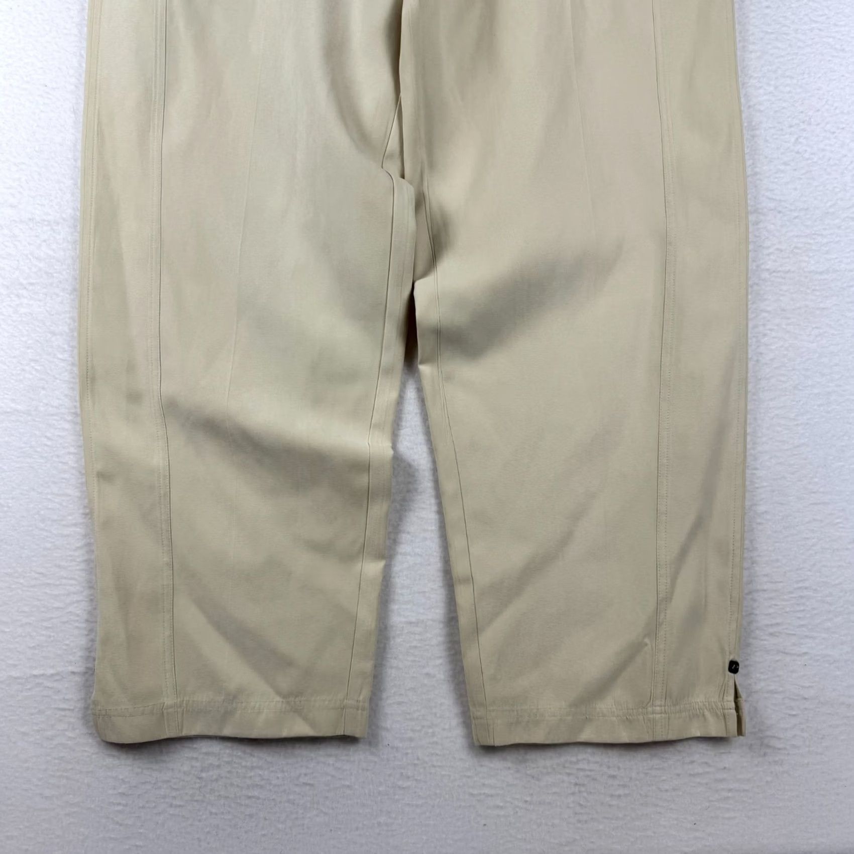 Pelle Pelle VINTAGE Pelle Pelle Pants Main Selling Point Hip Hop 90s Baggy Wide-Leg Ivory Men 37x33 Old School Size US 37 - 3 Thumbnail