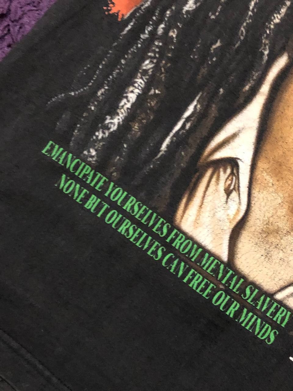 Vintage BOB MARLEY FAN SHIRT T-Shirt Size US M / EU 48-50 / 2 - 5 Thumbnail