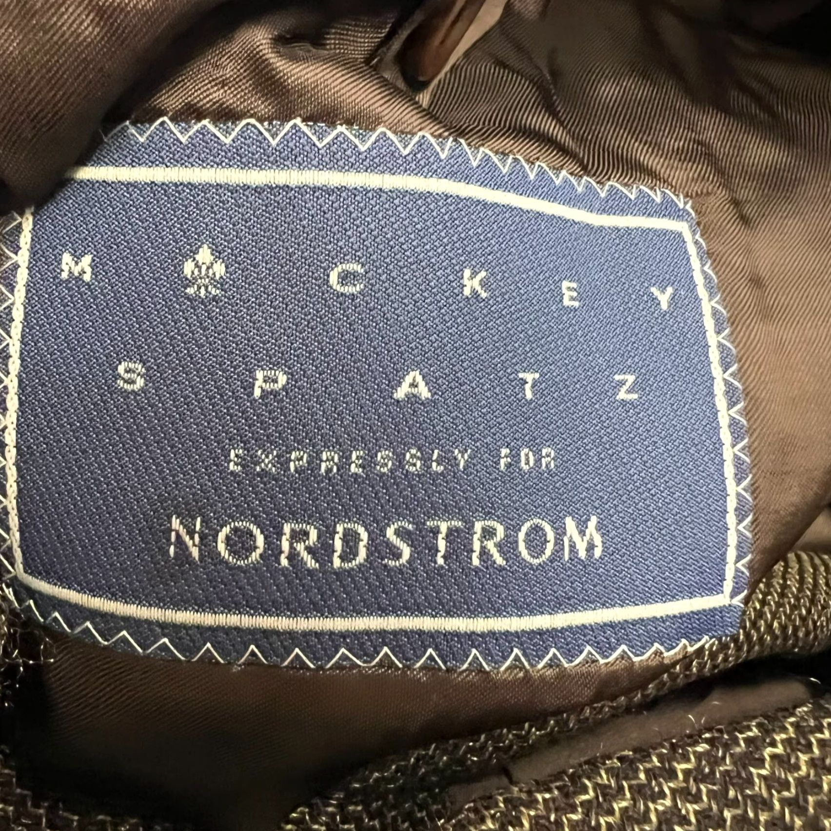Nordstrom VINTAGE Ferla Nordstrom's Wool Window Checked 3 Button Sport Jacket Mens 44L Brown Size US S / EU 44-46 / 1 - 7 Thumbnail