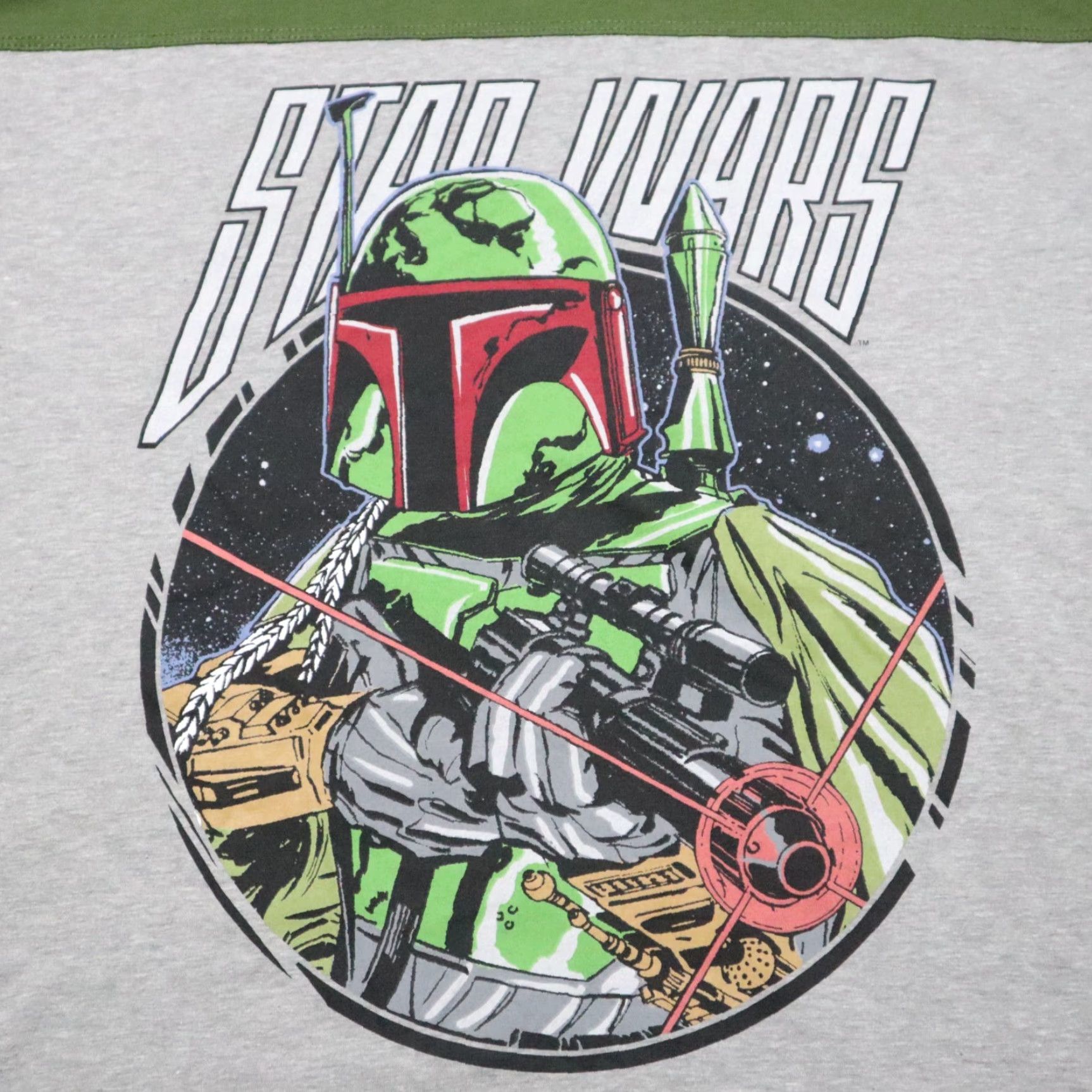 Star Wars Star Wars Shirt Men T-Shirt Womens XL Gray Mandalorian Bounty Hunter Din Djarin Graphic Print 90s Theme Art Movie Costume (if not violating rules). Size XL / US 12-14 / IT 48-50 - 2 Thumbnail