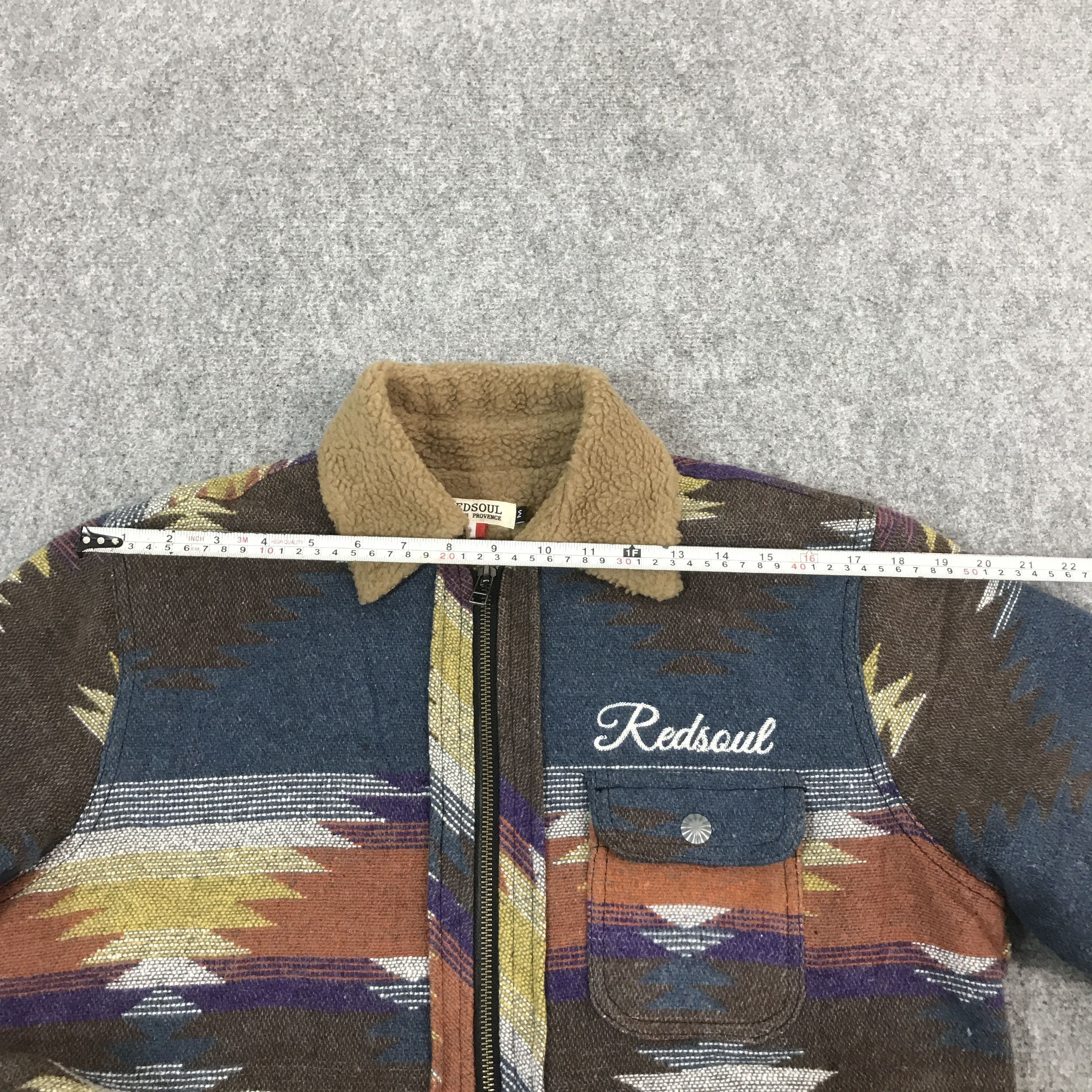 Japanese Brand REDSOUL JAPAN MULTICOLOU BAVAJO JACKET Size US M / EU 48-50 / 2 - 9 Thumbnail