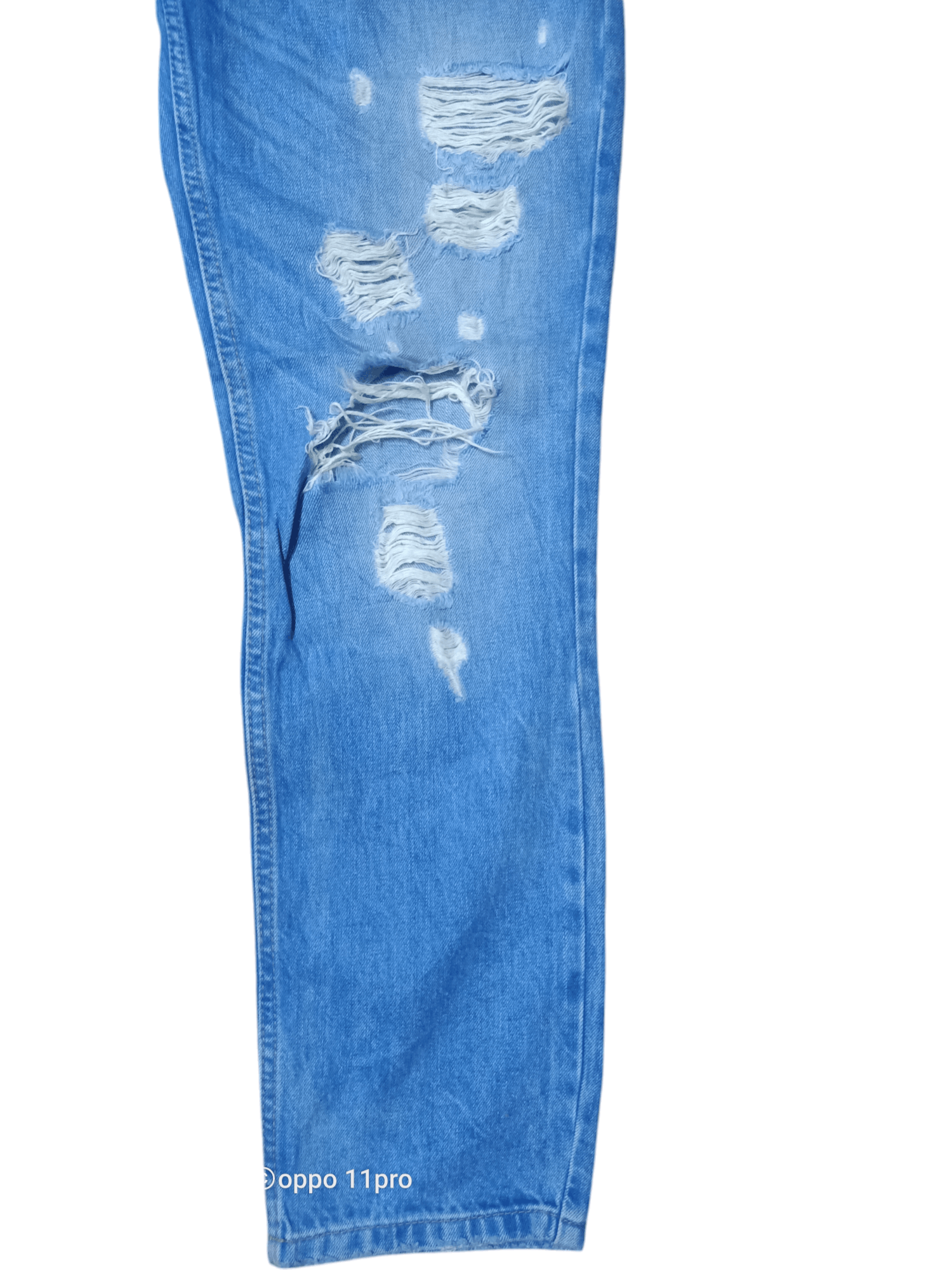 Zara Zara Distressdenim Trafaluc Denim Size US 32 / EU 48 - 2 Thumbnail