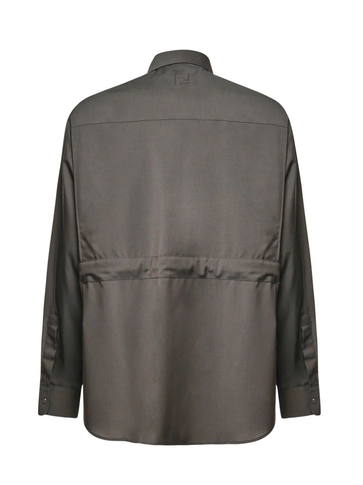 Fendi o1s1wg110526 Shirt in Black Size US L / EU 52-54 / 3 - 2 Thumbnail
