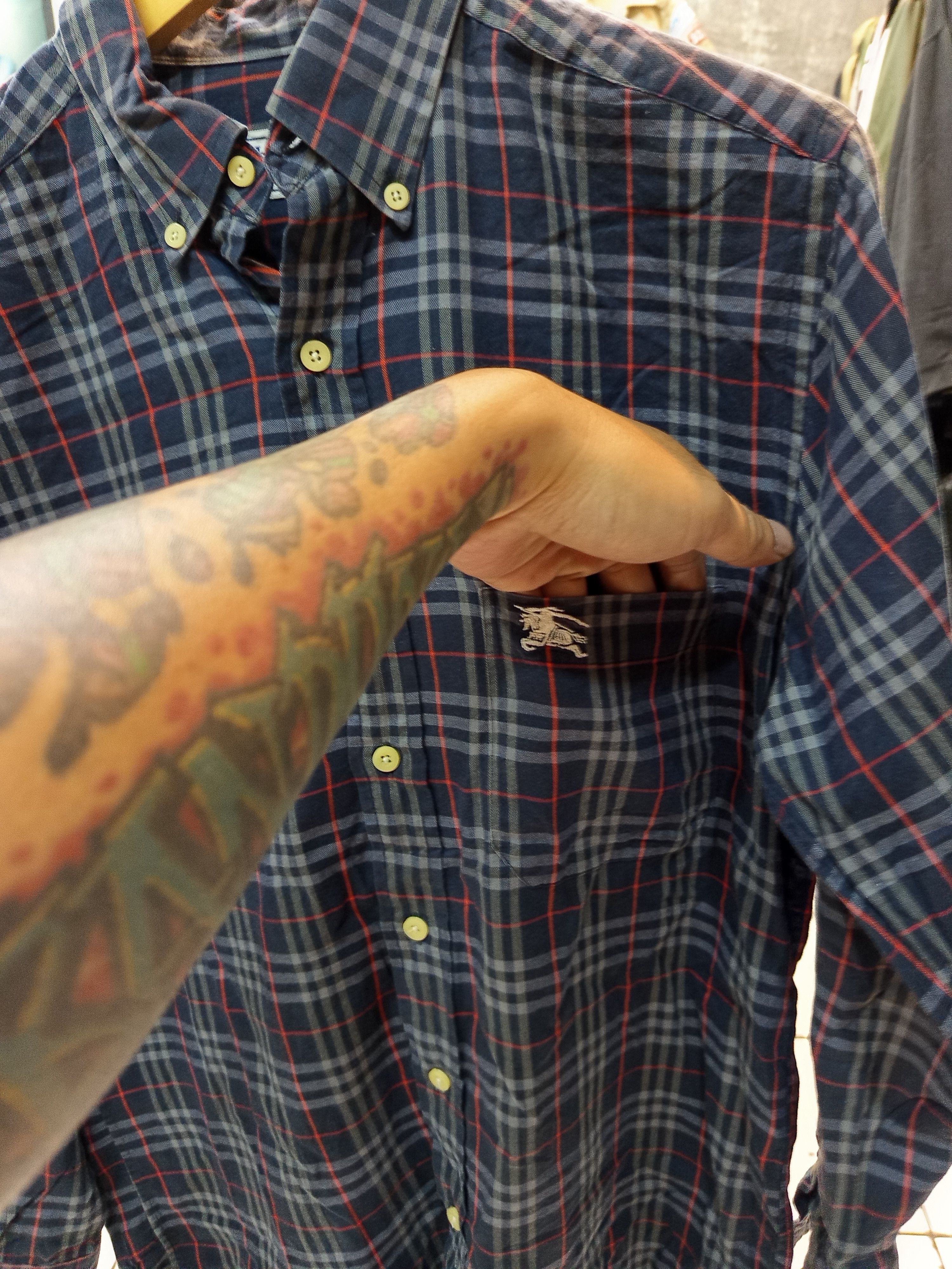 Burberry Burberrys Nova Check Plaid Button Down Shirt Size US S / EU 44-46 / 1 - 5 Thumbnail