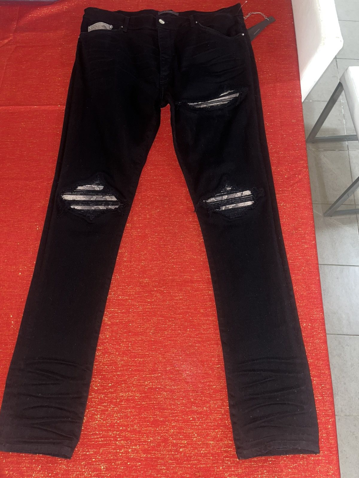 Amiri Amiri Snake MX1 Jean Sz 38 Size US 38 / EU 54 - 17 Thumbnail