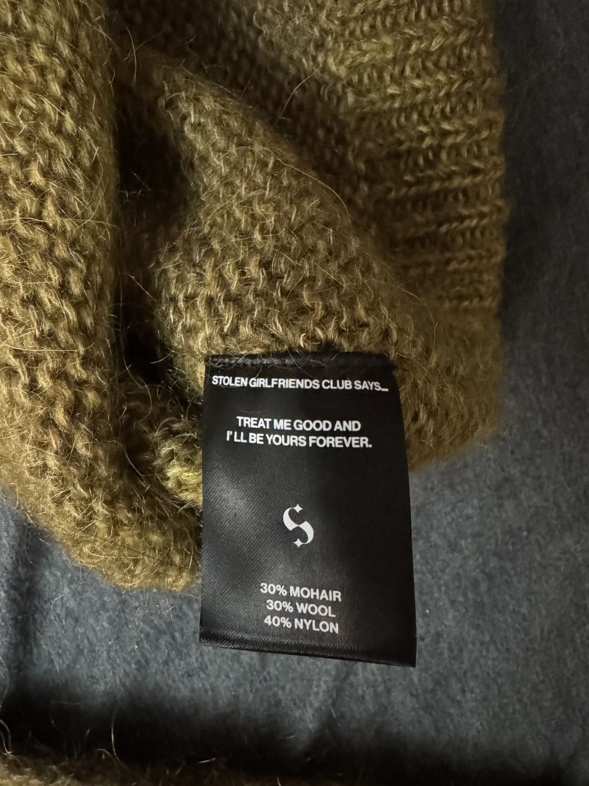 Stolen Girlfriends Club Stolen Girlfriends Club Mohair Knit Sweater Size US L / EU 52-54 / 3 - 8 Thumbnail