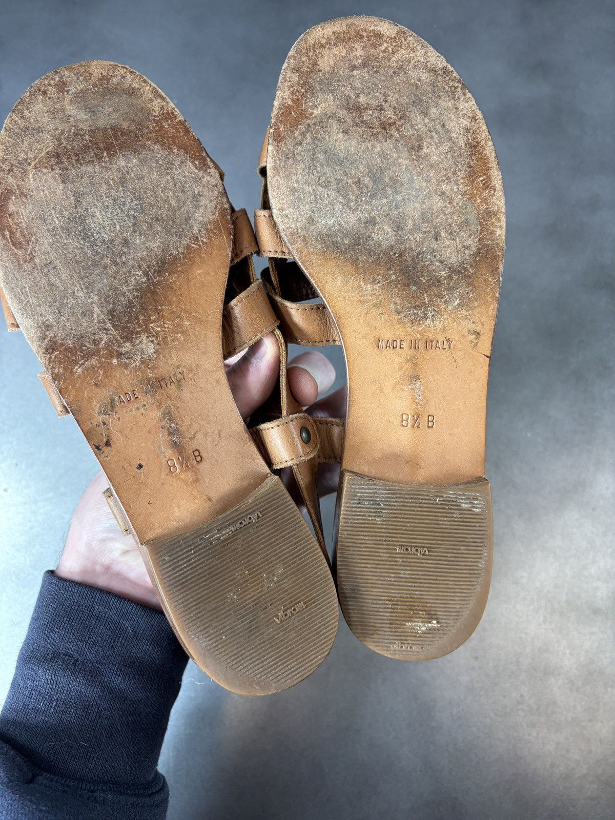 Bally 1985 Vintage Bally Sandals Made in Italy Leather 1980s Women Size US 8.5 / IT 38.5 - 12 Thumbnail