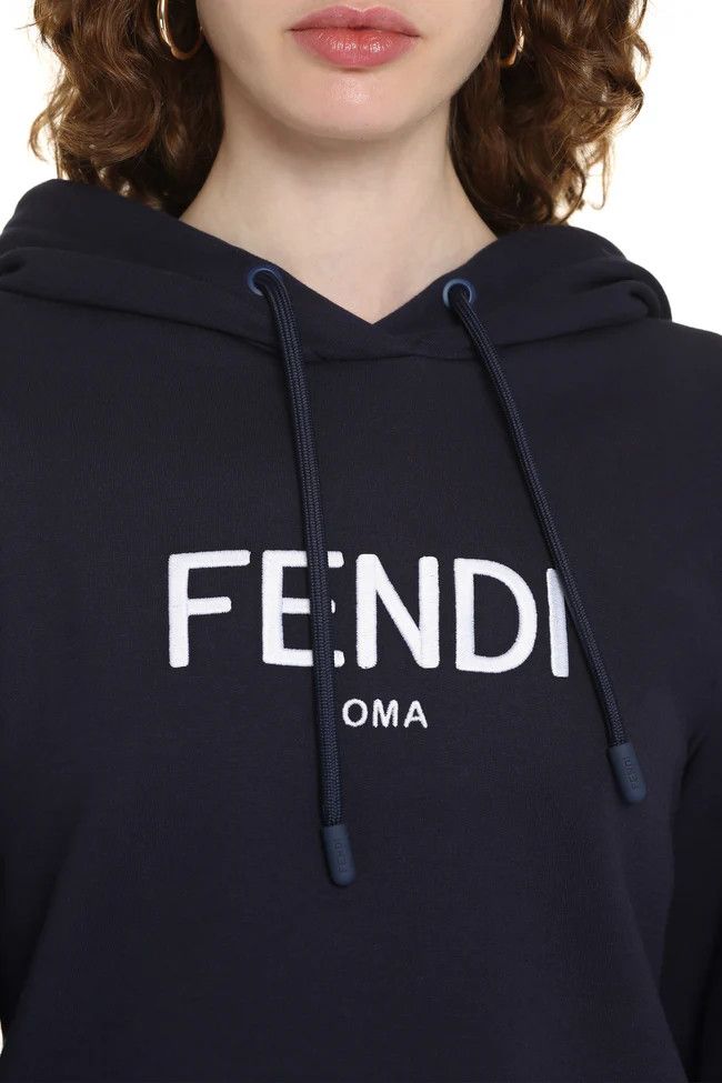 Fendi o1loc1c0824 Sweatshirt in Blue Size XL / US 12-14 / IT 48-50 - 5 Thumbnail