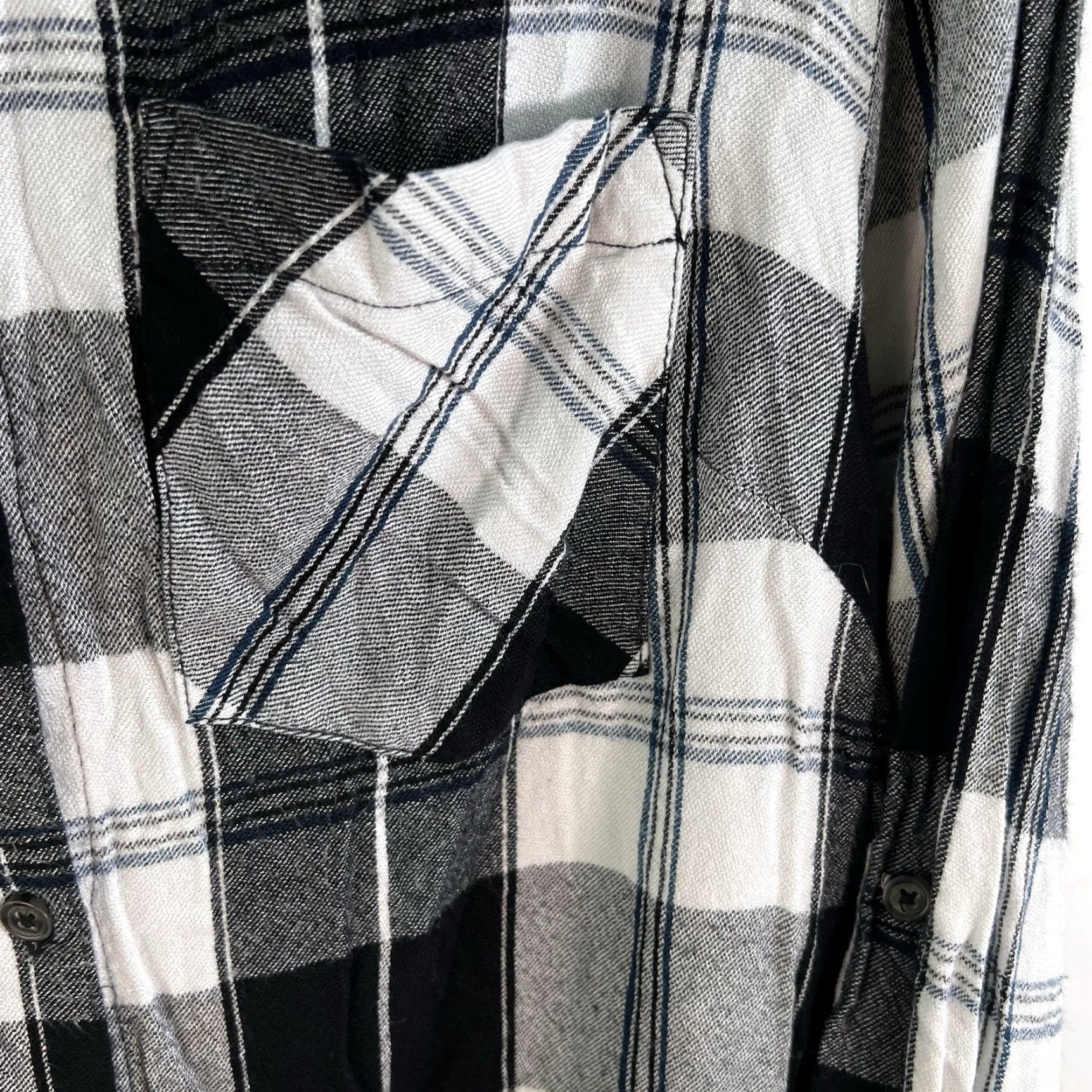 Vintage VINTAGE Lane Bryant Plaid Flannel Shirt Womens Size 18 Long Sleeve Casual Comfort Size XXL / US 16-18 / IT 52-54 - 4 Thumbnail