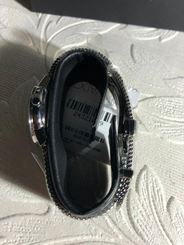 Movado Movado ladies black dial stainless steel watch Size ONE SIZE - 12 Thumbnail