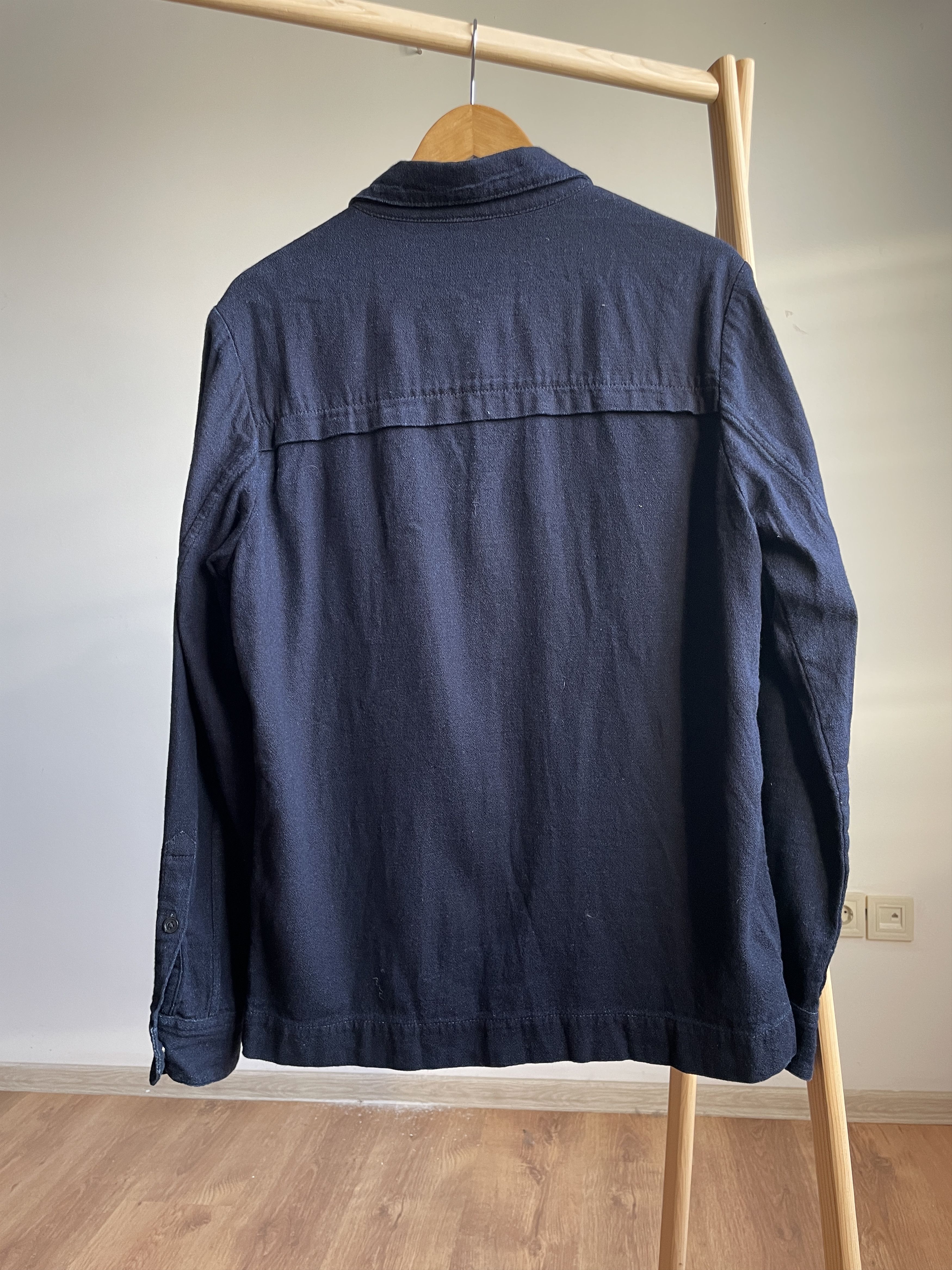 ADNYM ATELIER Adnym Atelier Navy Chest Pockets Woven Shirt Size 3/S Size US S / EU 44-46 / 1 - 2 Thumbnail