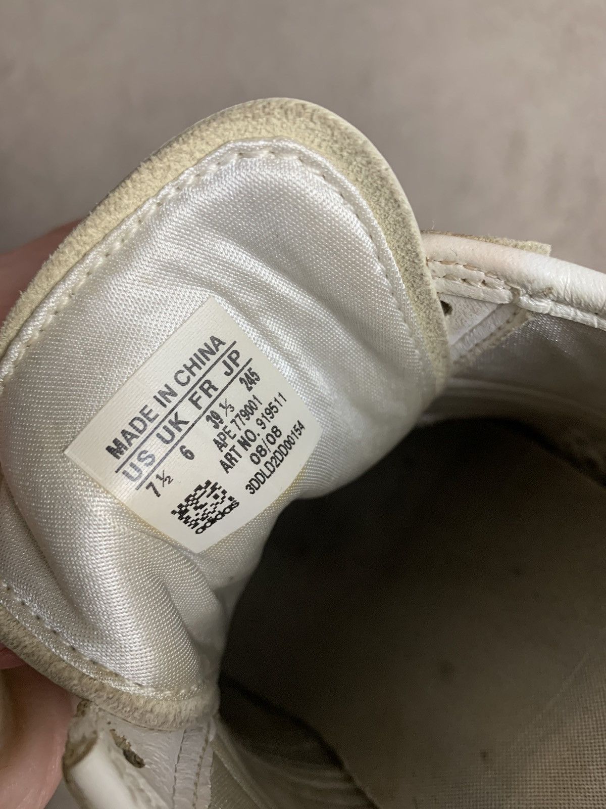 Japanese Brand Y2K Adidas Silver Streak Leather Shoes golden goose y-3 puma Size US 9 / IT 39 - 10 Thumbnail