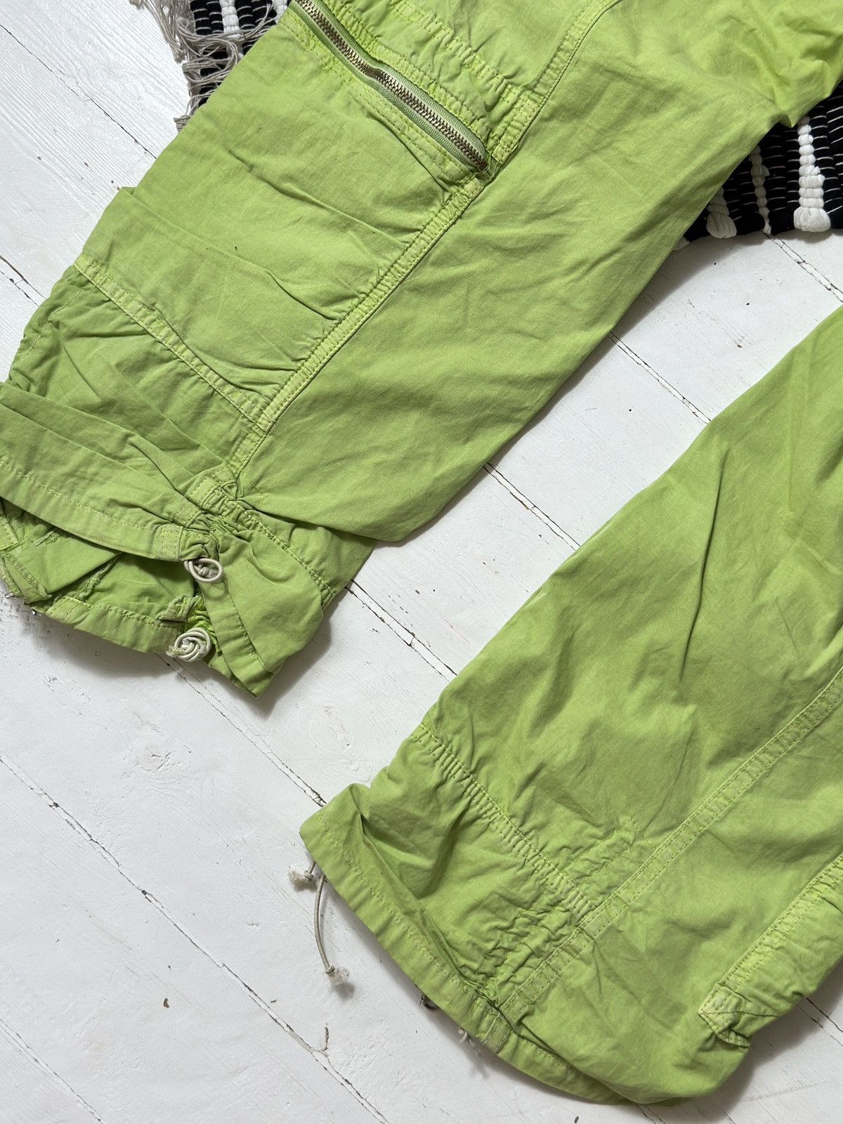 Other VINTAGE DOLCE RIBELLA AVANT GARDE GULL ZIPPER PANTS Size 26" / US 2 / IT 38 - 11 Thumbnail
